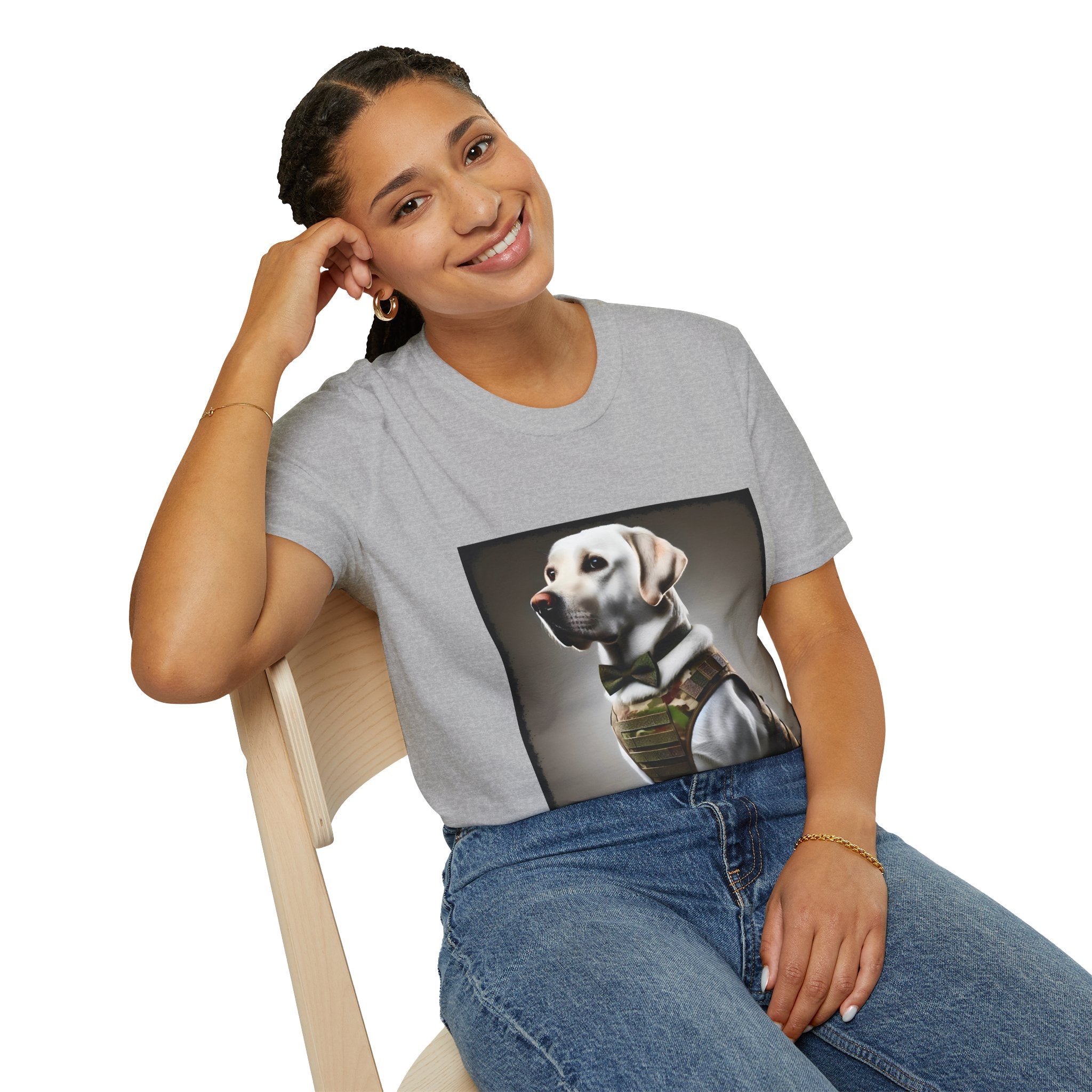 Labrador Retriever Camo Boss | Unisex Dog T-Shirt