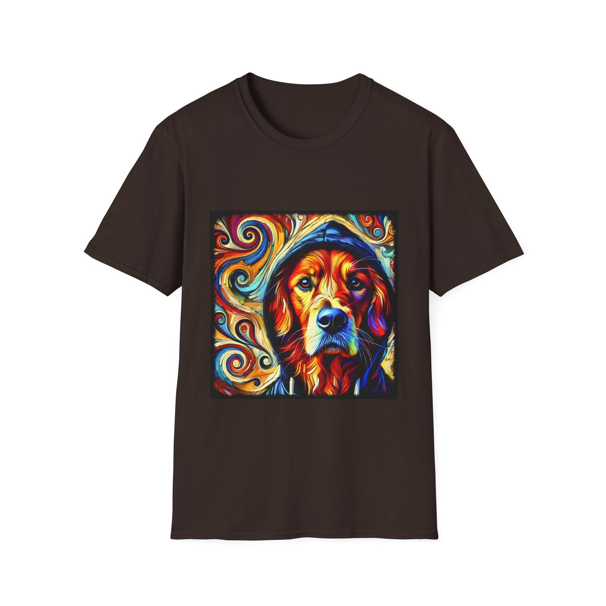Golden Retriever Shirt | Relaxed Bold Swirl Dog Lover Tee