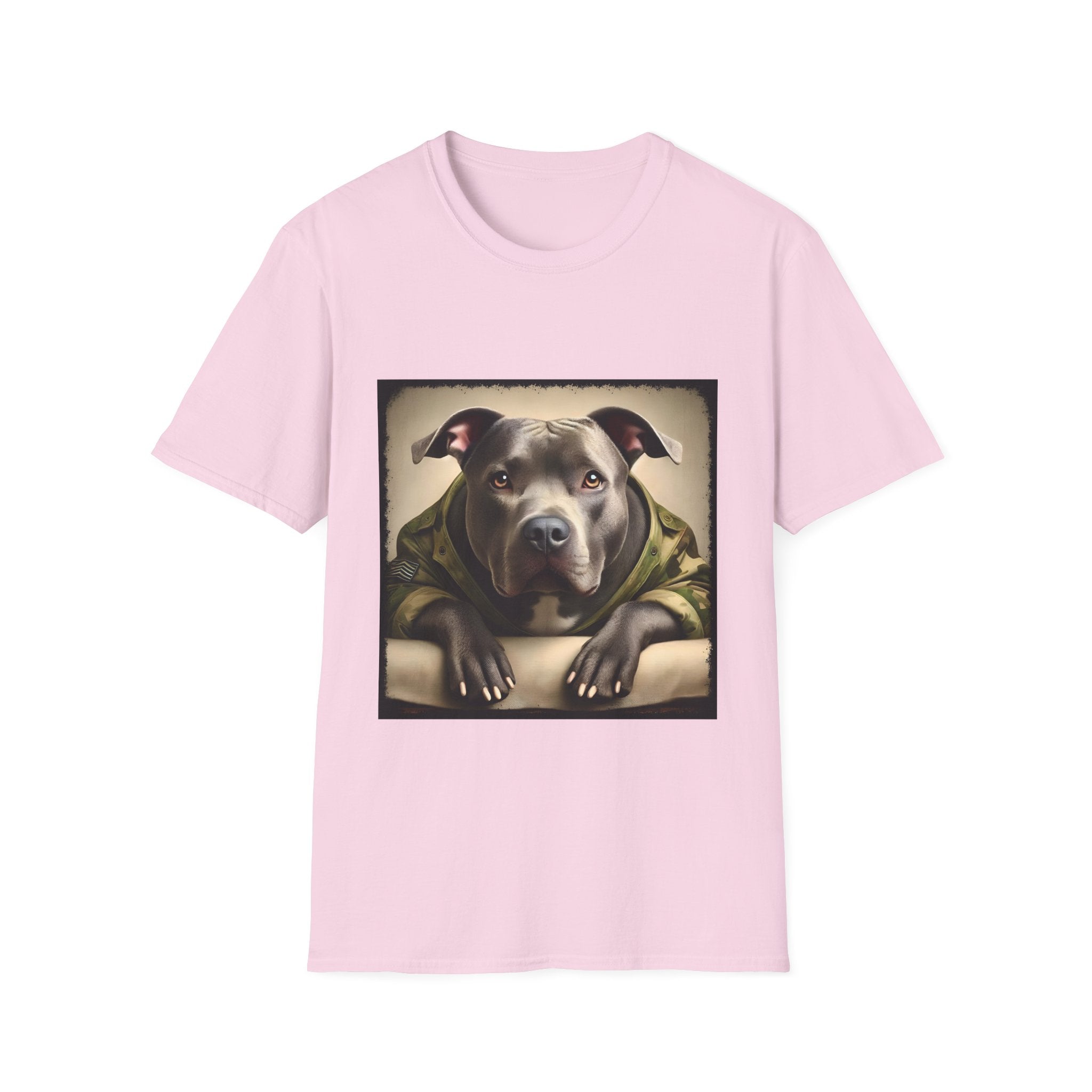 American Pit Bull Terrier Shirt | Confident Camo Dog Lover Tee
