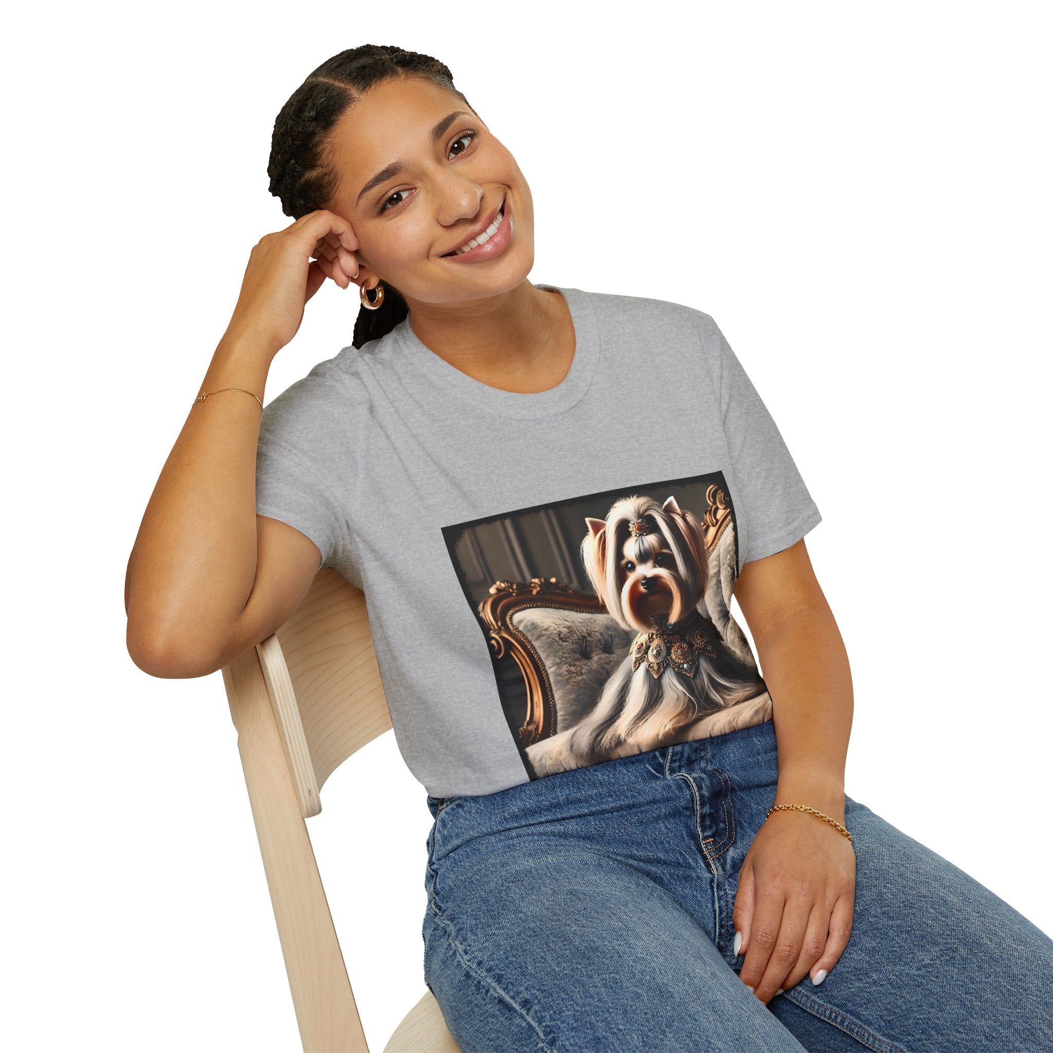 Yorkshire Terrier Royal Princess | Unisex Dog T-Shirt