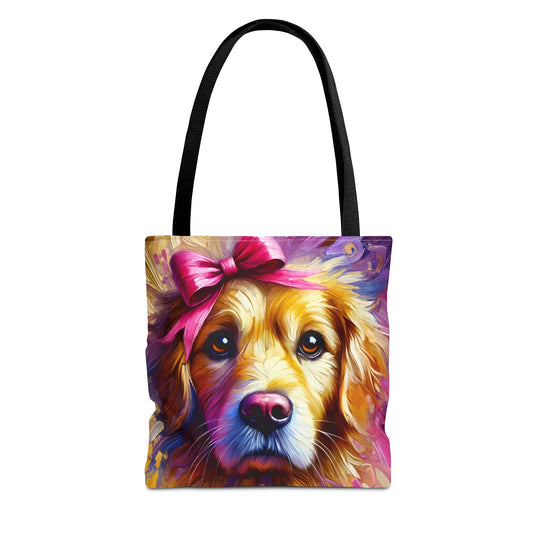 Golden Retriever Tote Bag | Radiant Classic Dog Lover Gift
