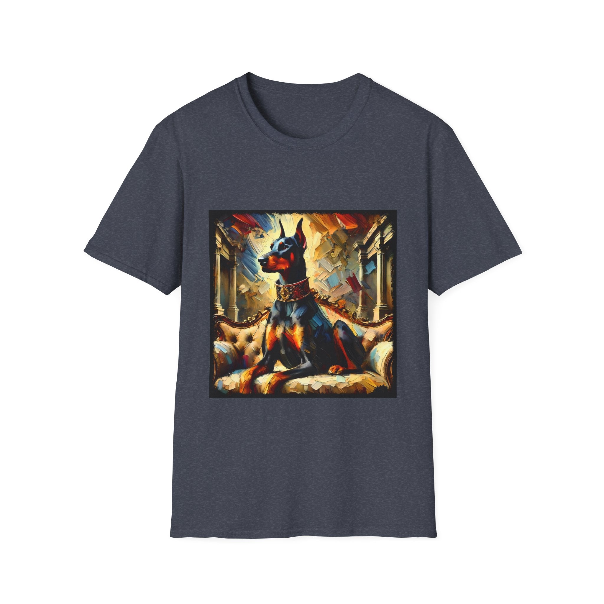 Doberman Pinscher Vivid Classic | Unisex Dog T-Shirt