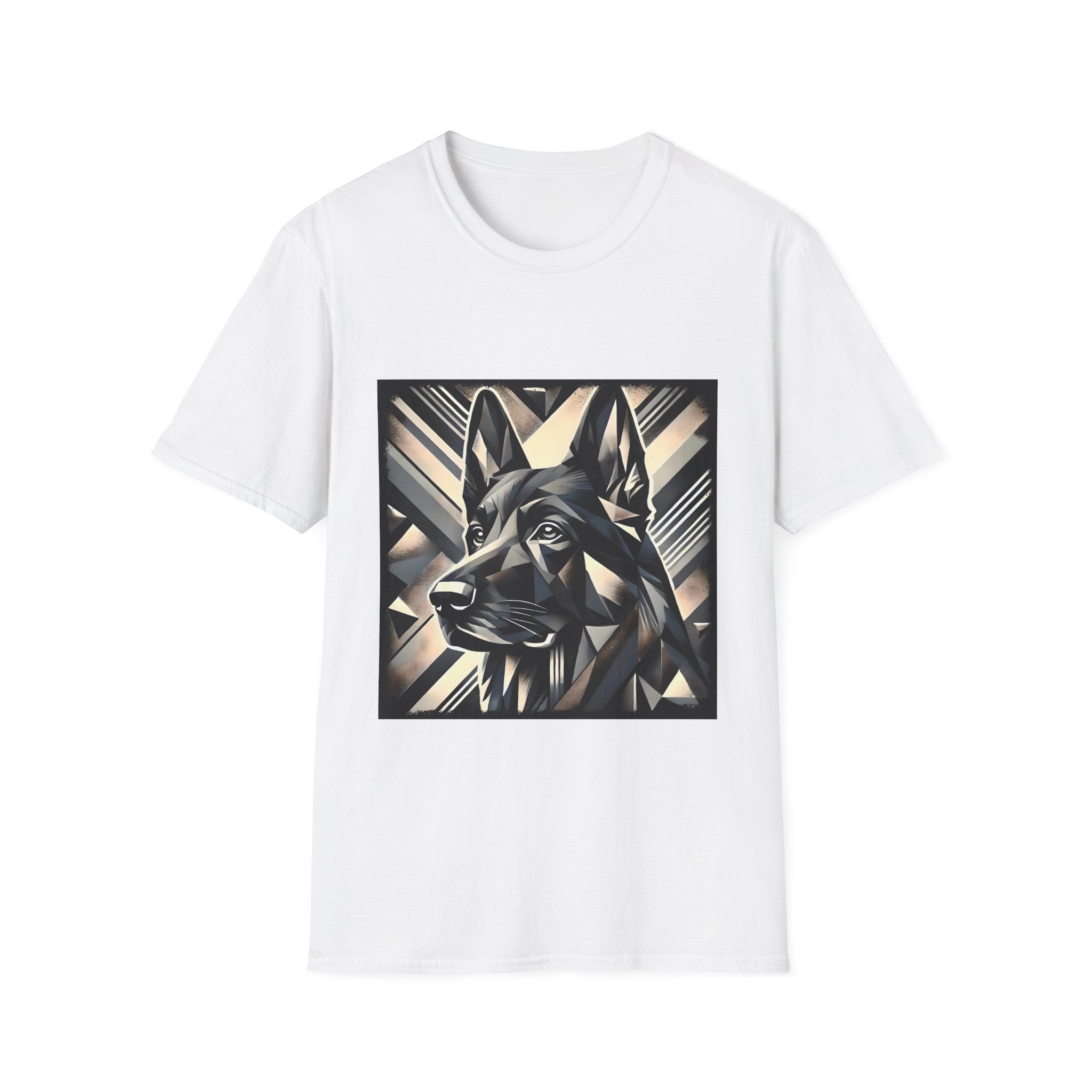 German Shepherd Geometric | Unisex Dog T-Shirt