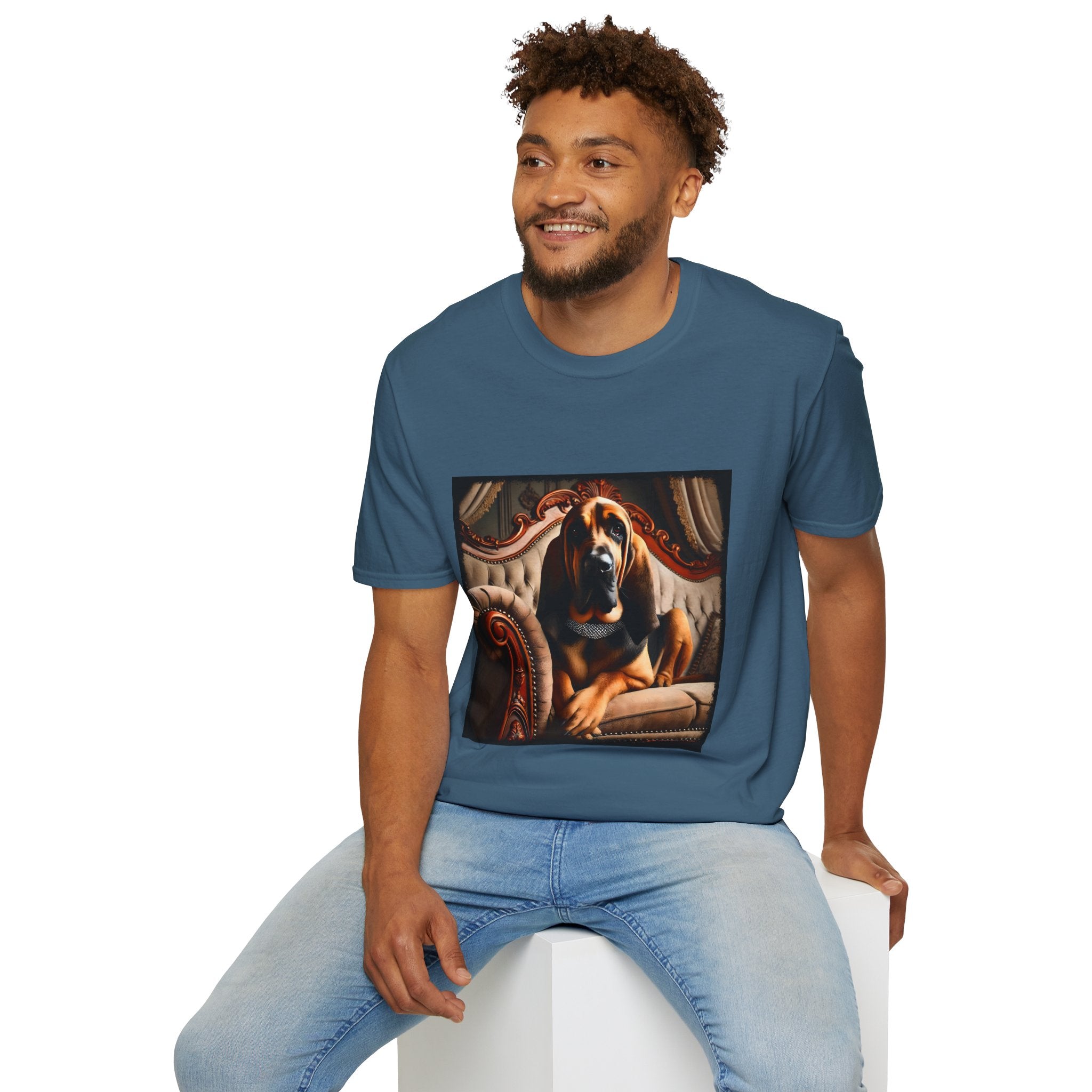 Bloodhound Posh Princess | Unisex Dog T-Shirt