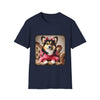 Pembroke Welsh Corgi Pink Luxe | Unisex Dog T-Shirt