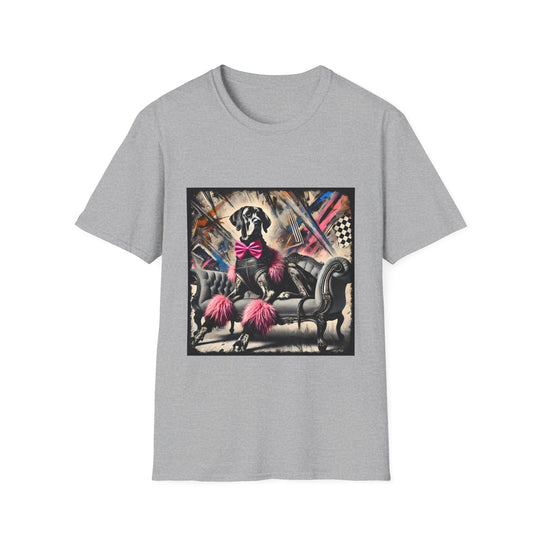 Great Dane True Trendsetter design dog lover unisex t-shirt in sport grey
