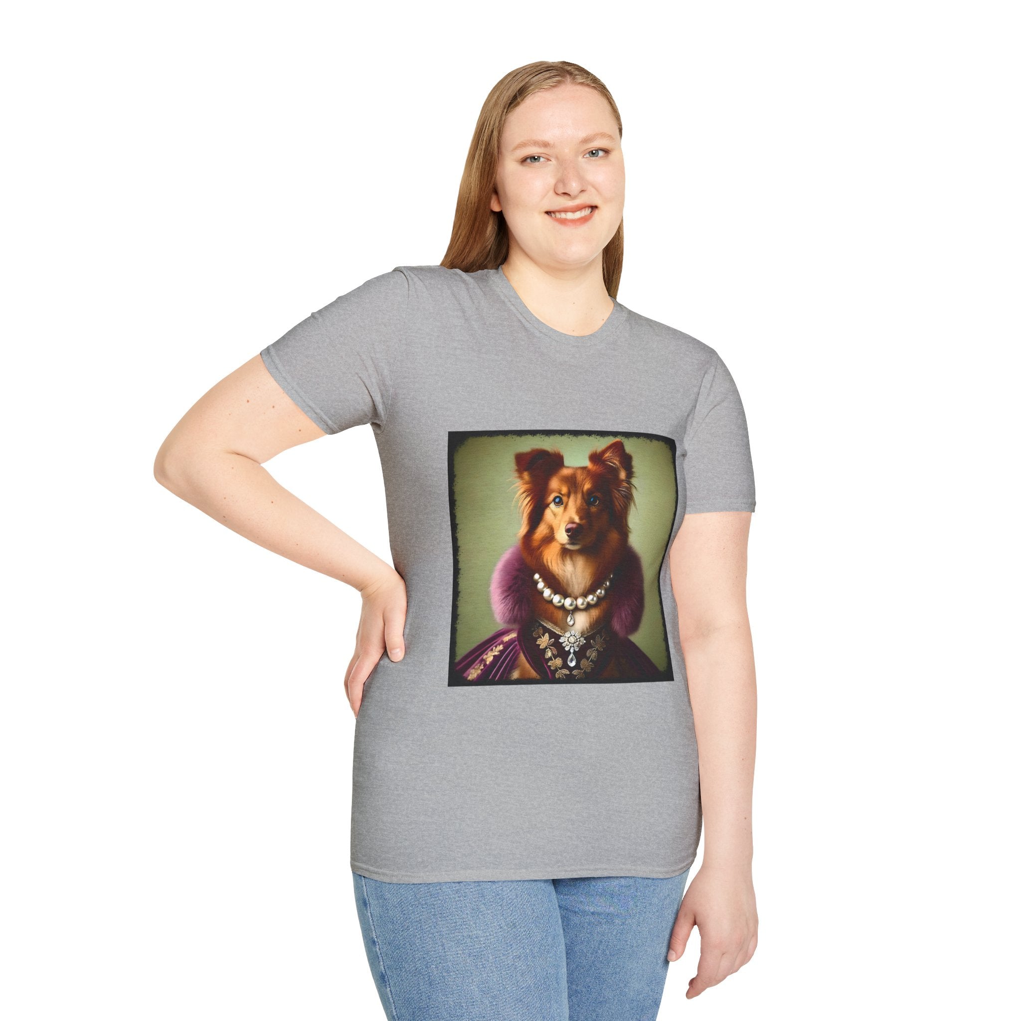 Miniature American Shepherd Red Queen | Unisex Dog T-Shirt