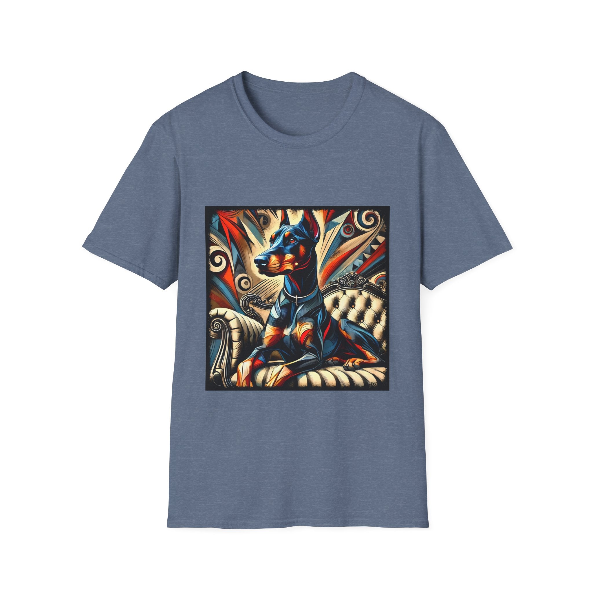 Doberman Pinscher Bold Rebel | Unisex Dog T-Shirt