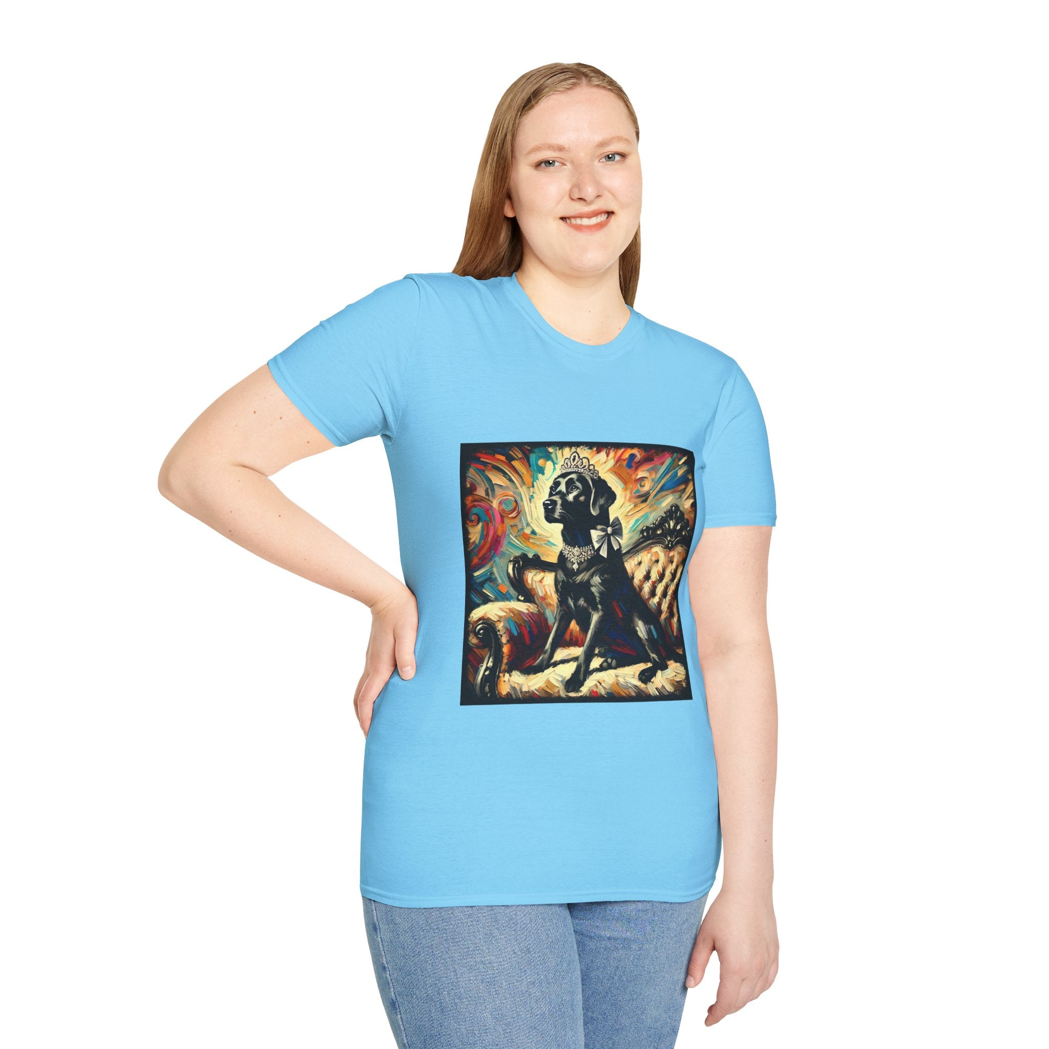 Labrador Retriever Bold Princess Classic | Unisex Dog T-Shirt
