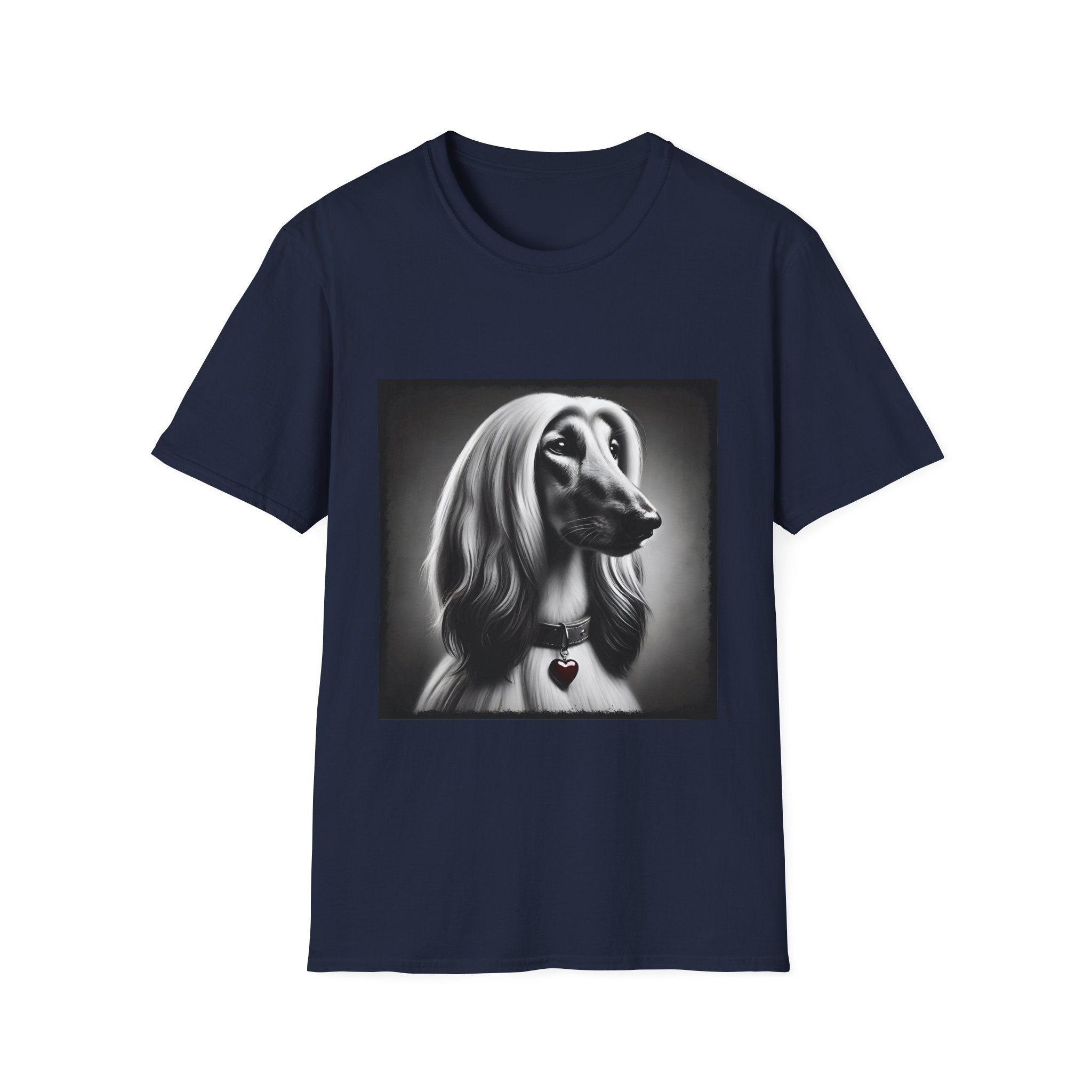 Afghan Hound Shirt | Heart Charm Dog Lover Tee