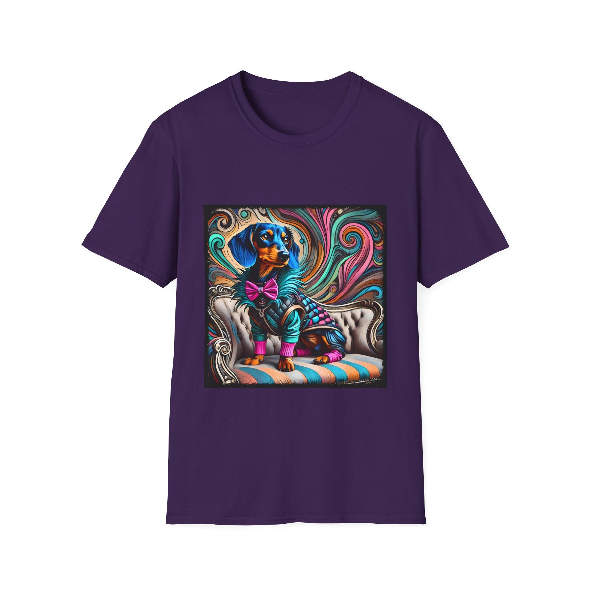 Dachshund Blue Rocker | Unisex Dog T-Shirt