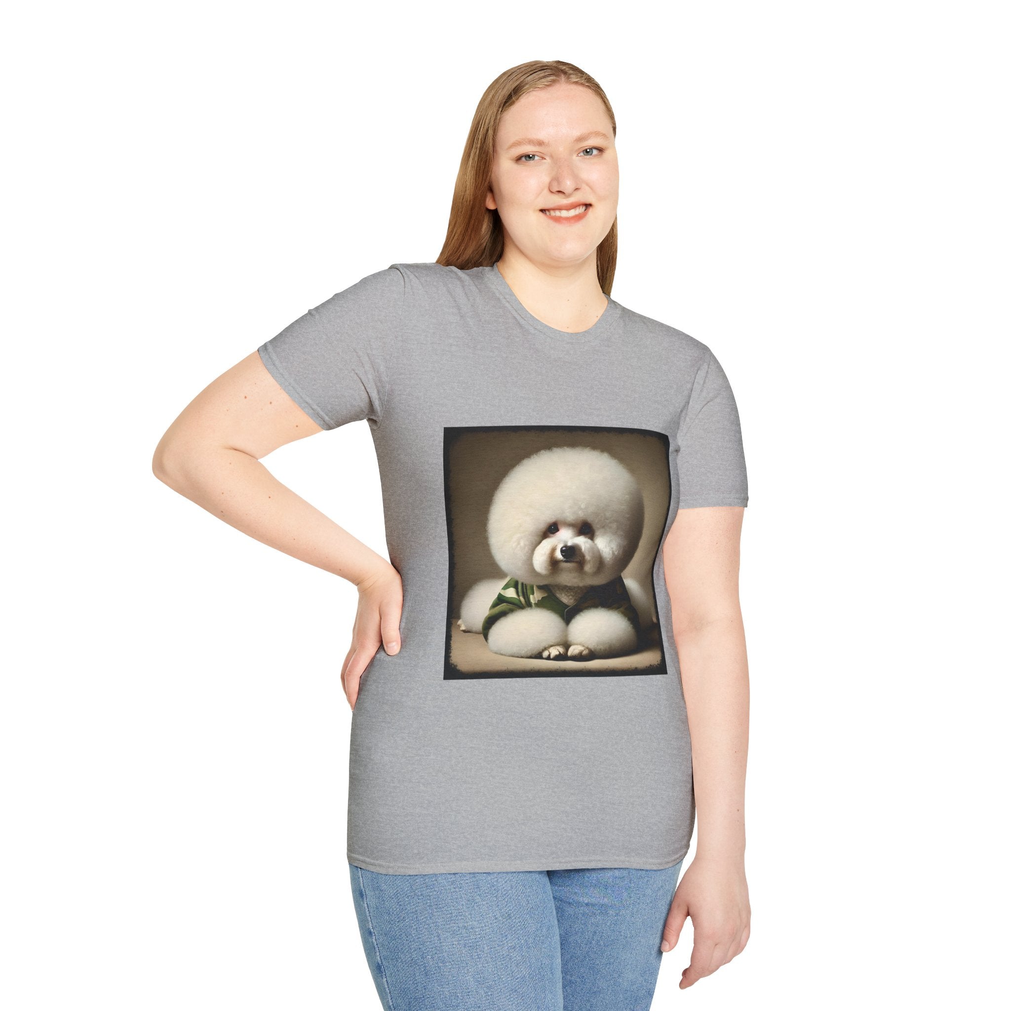 Bichon Frise Combat Cutie | Unisex Dog T-Shirt