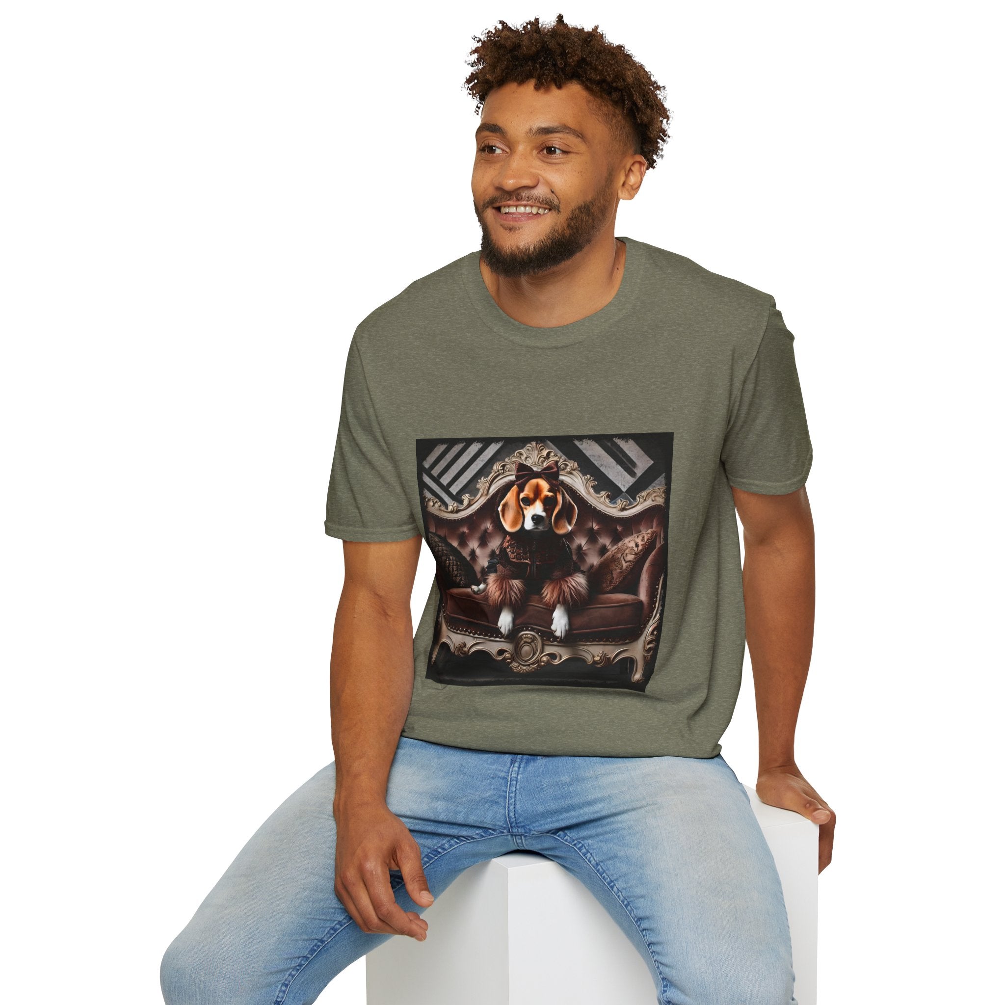 Beagle Fierce Fashionista | Unisex Dog T-Shirt