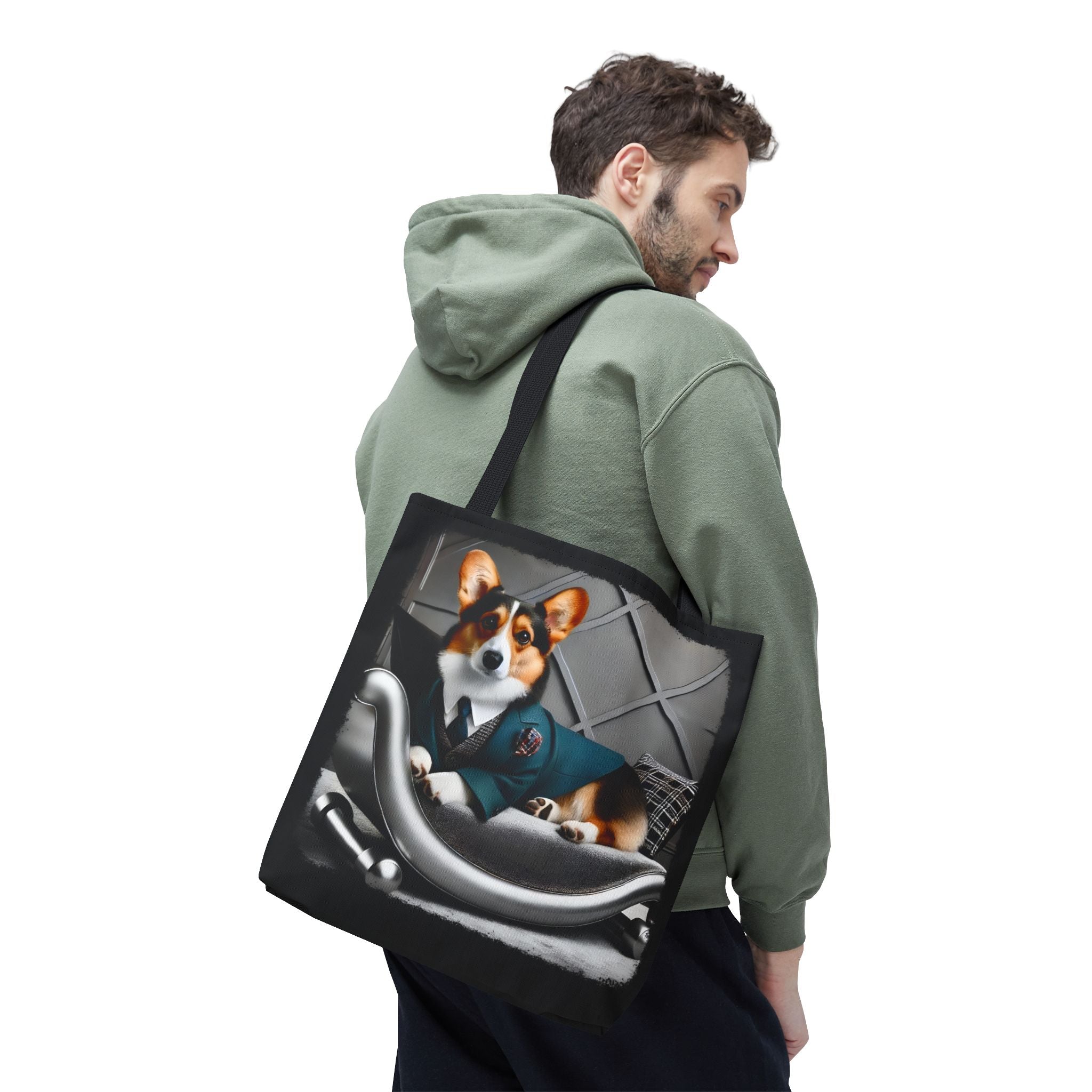 Pembroke Welsh Corgi Tote Bag | Chic Chap Dog Lover Gift
