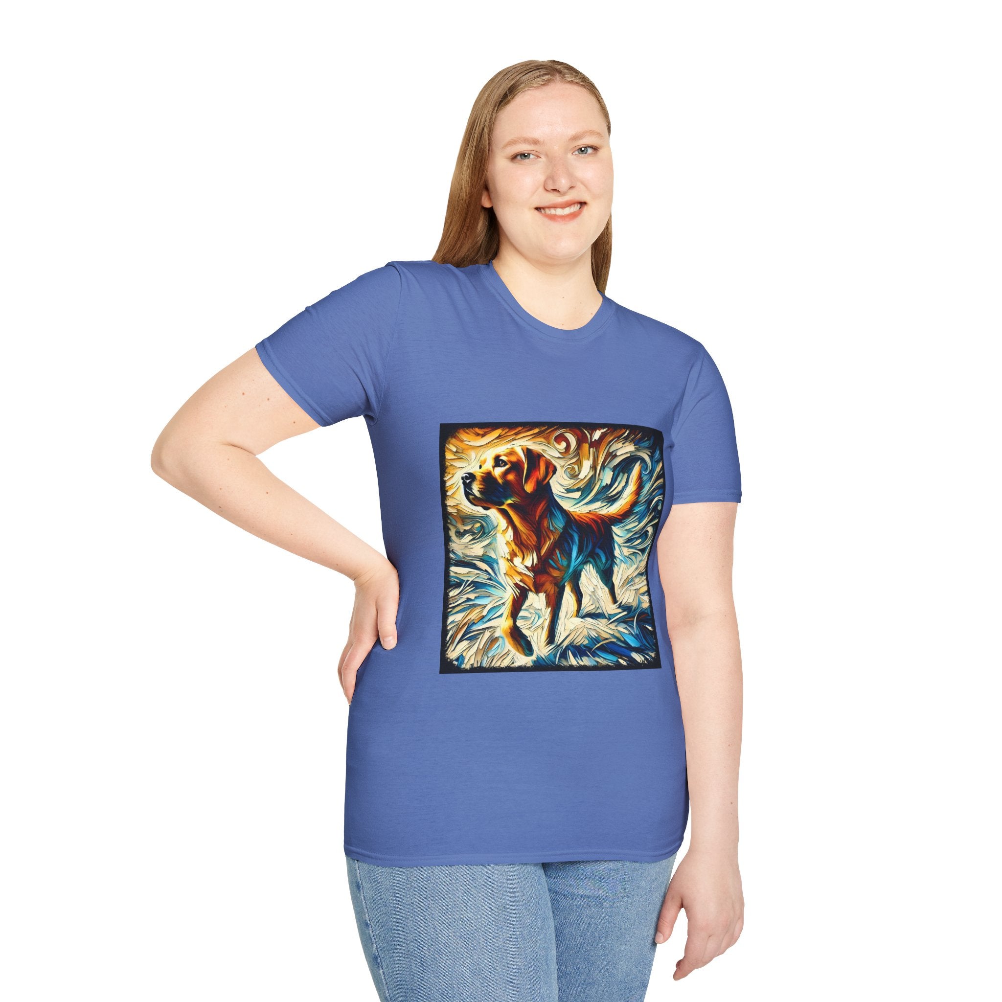 Labrador Retriever Sun Swirl | Unisex Dog T-Shirt