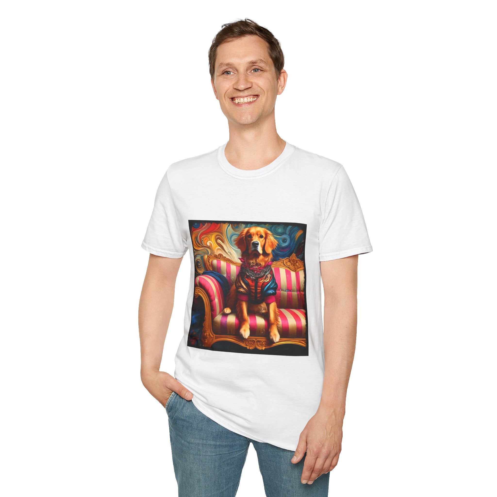Golden Retriever Shirt | Bold Rocker Dog Lover Tee