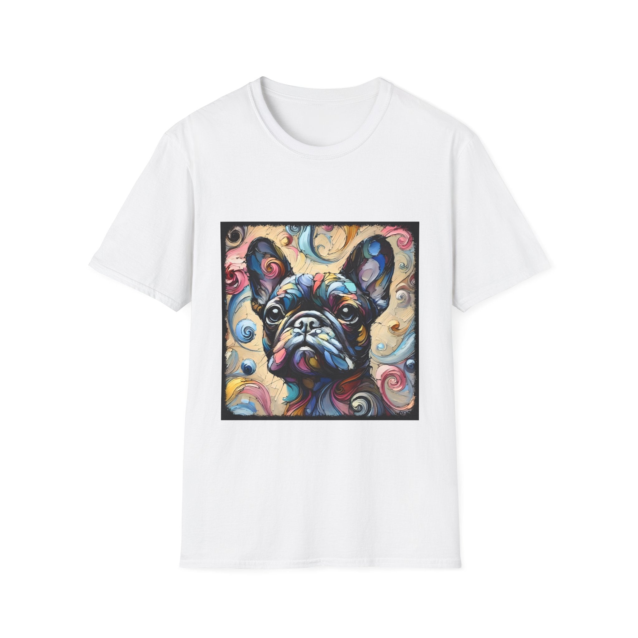 French Bulldog Shirt | Pastel Swirl Dog Lover Tee