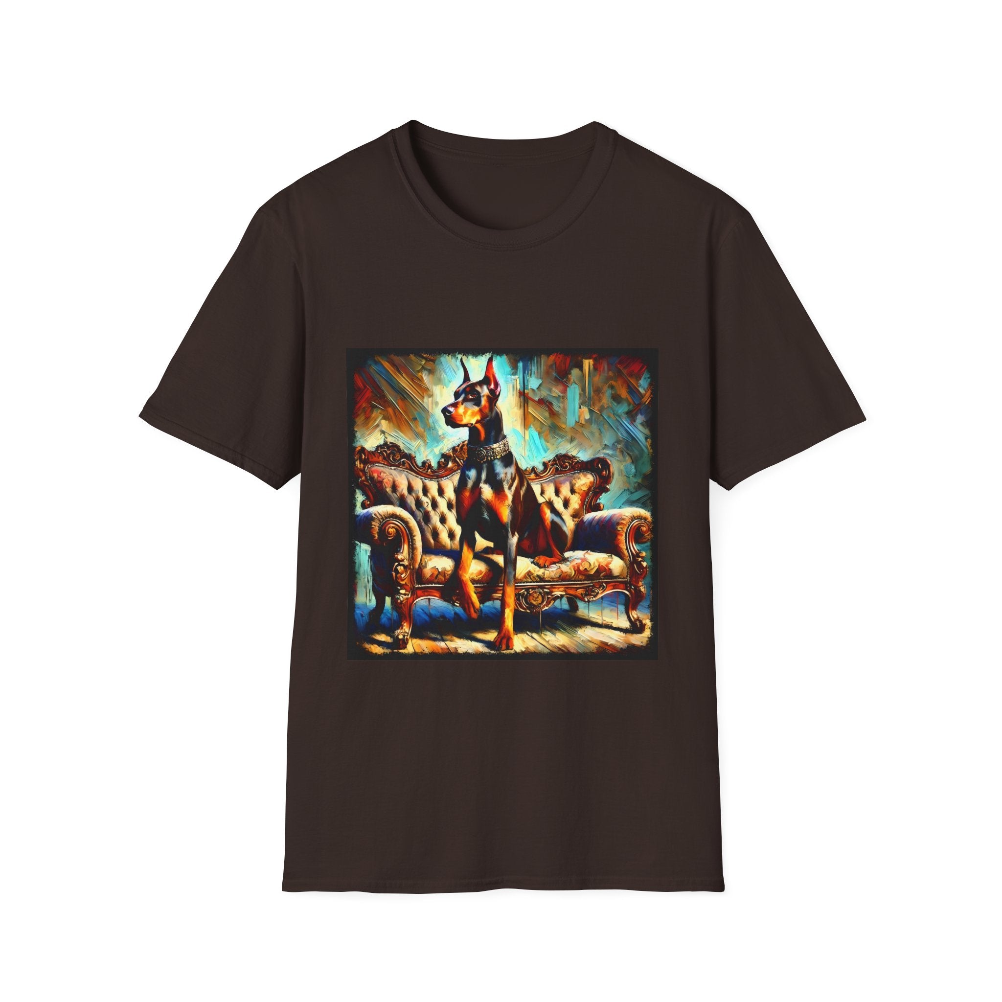Doberman Pinscher Chocolate Classic | Unisex Dog T-Shirt