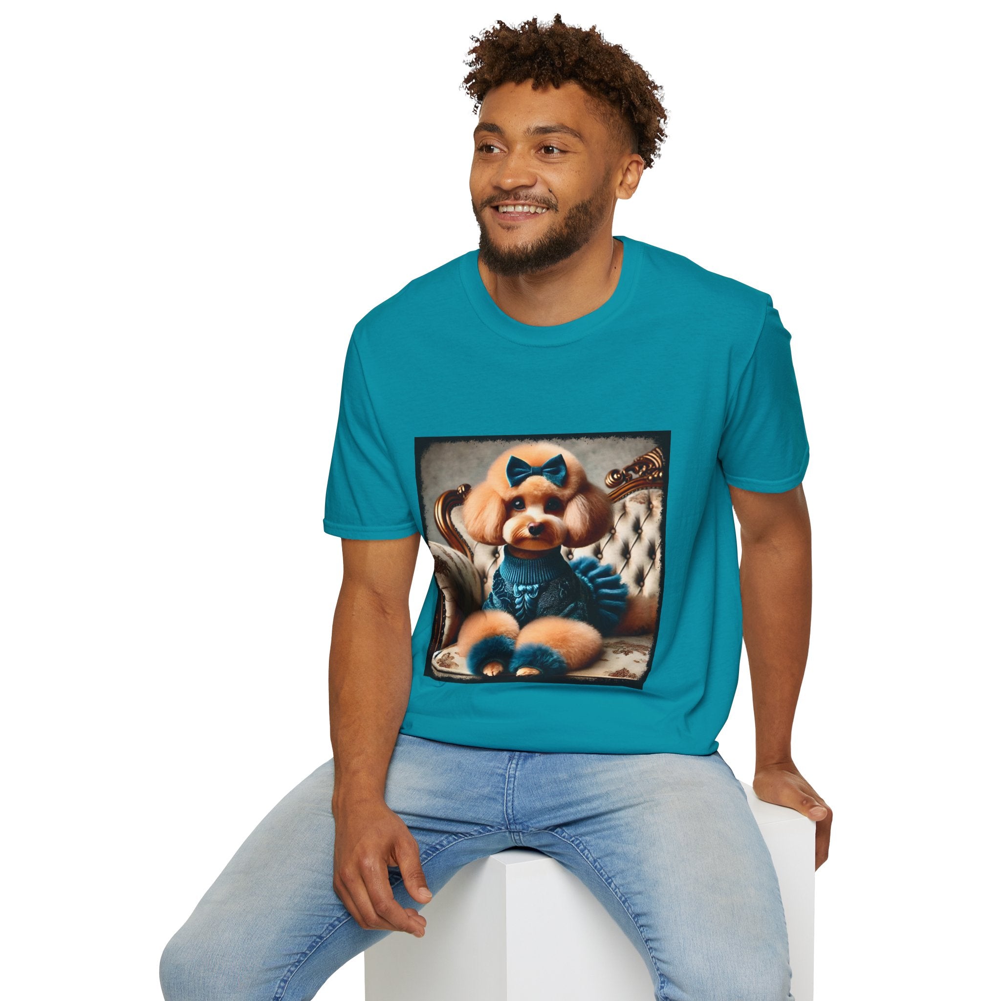 Poodle Trendy Tail | Unisex Dog T-Shirt