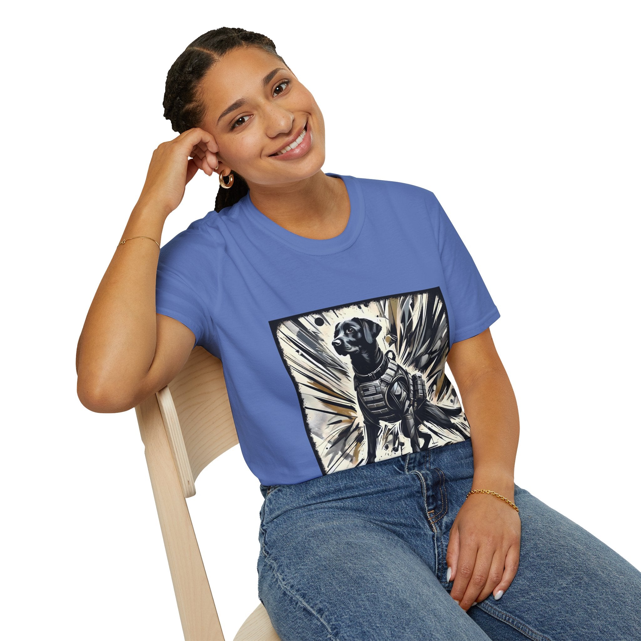 Labrador Retriever Bold Armor Classic | Unisex Dog T-Shirt