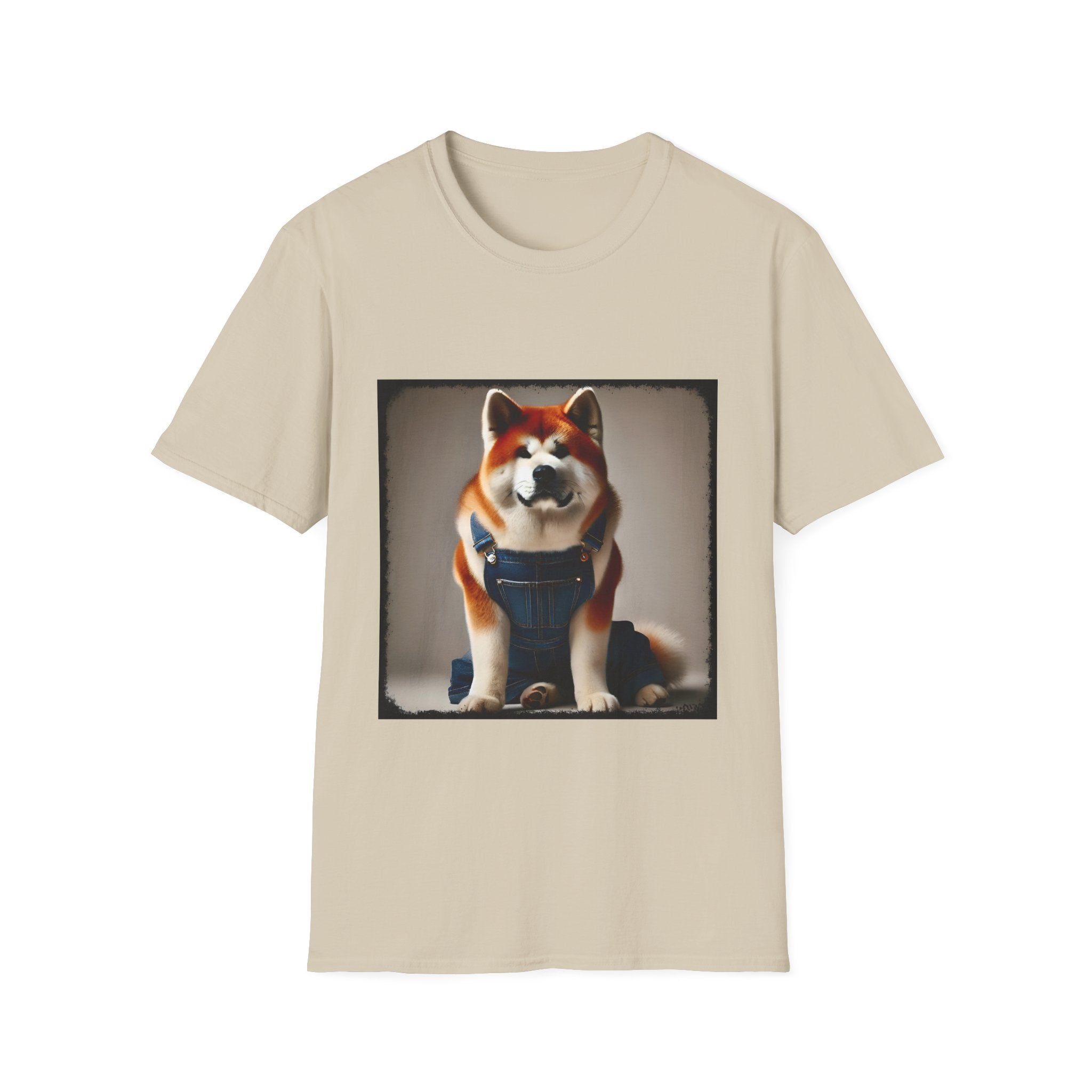 Akita Shirt | Denim Dude Dog Lover Tee