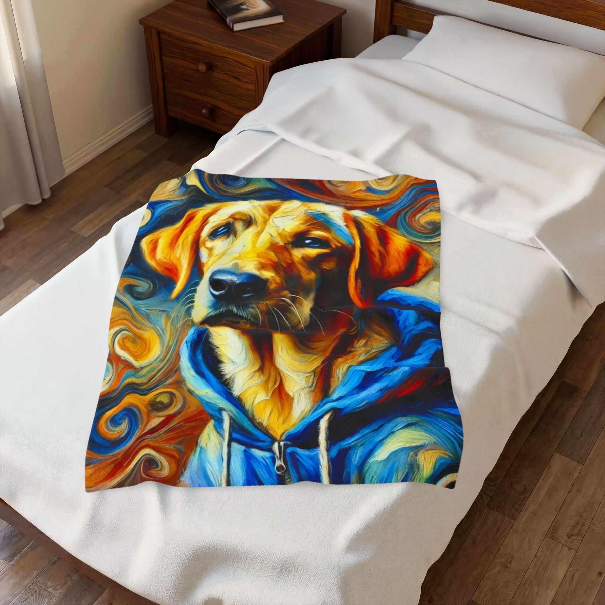 Labrador Retriever Blanket | Street Swirl Dog Lover Gift