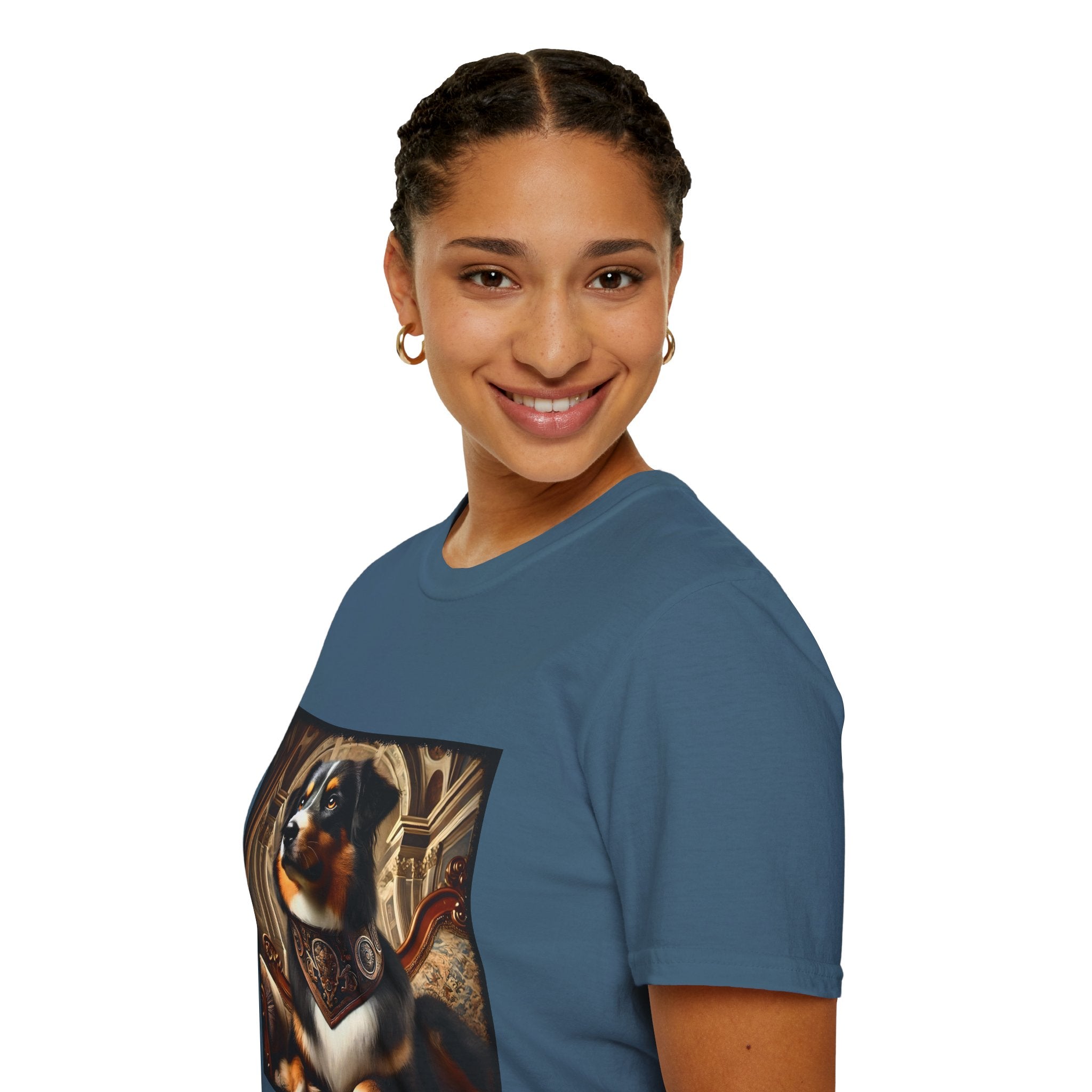 Australian Shepherd Posh Prince | Unisex Dog T-Shirt