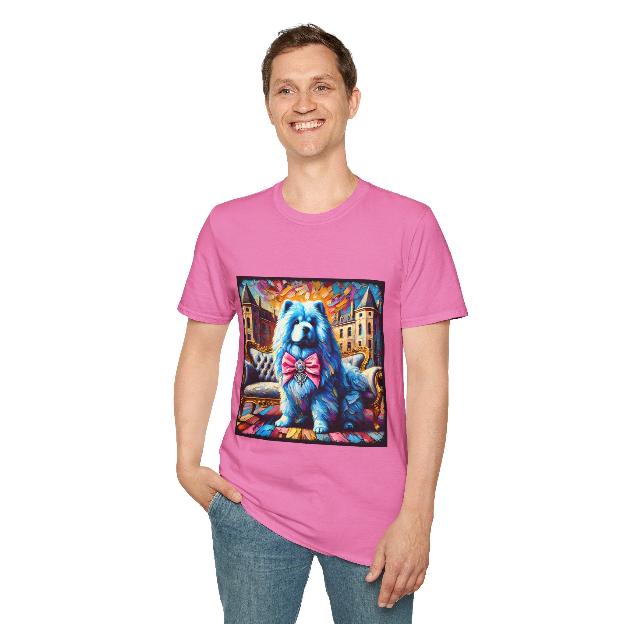 Chow Chow Blue Diamond Princess Classic | Unisex Dog T-Shirt