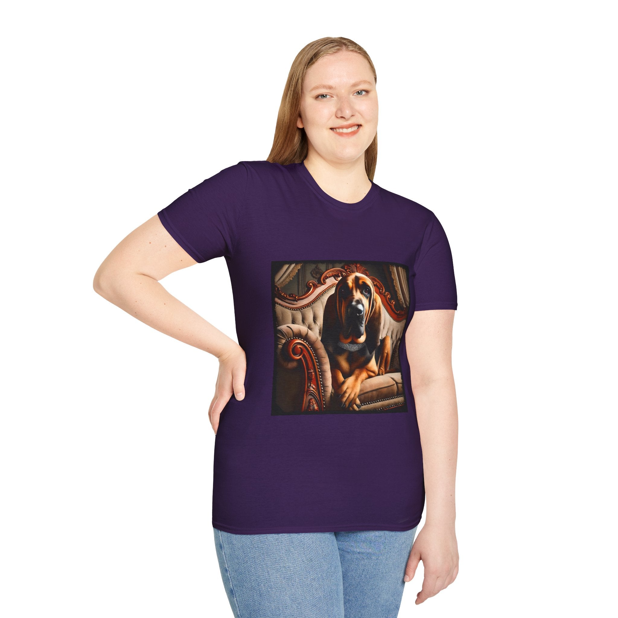 Bloodhound Posh Princess | Unisex Dog T-Shirt