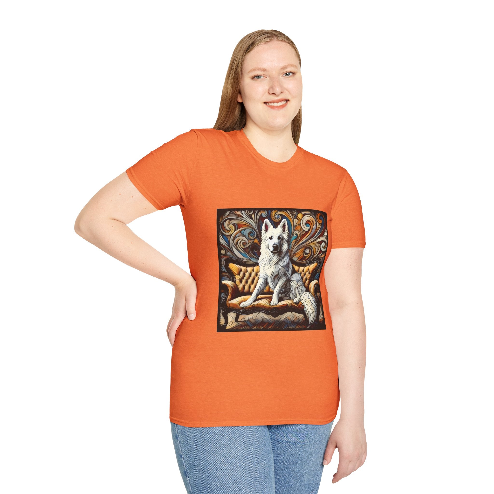 German Shepherd Bold Swirl | Unisex Dog T-Shirt