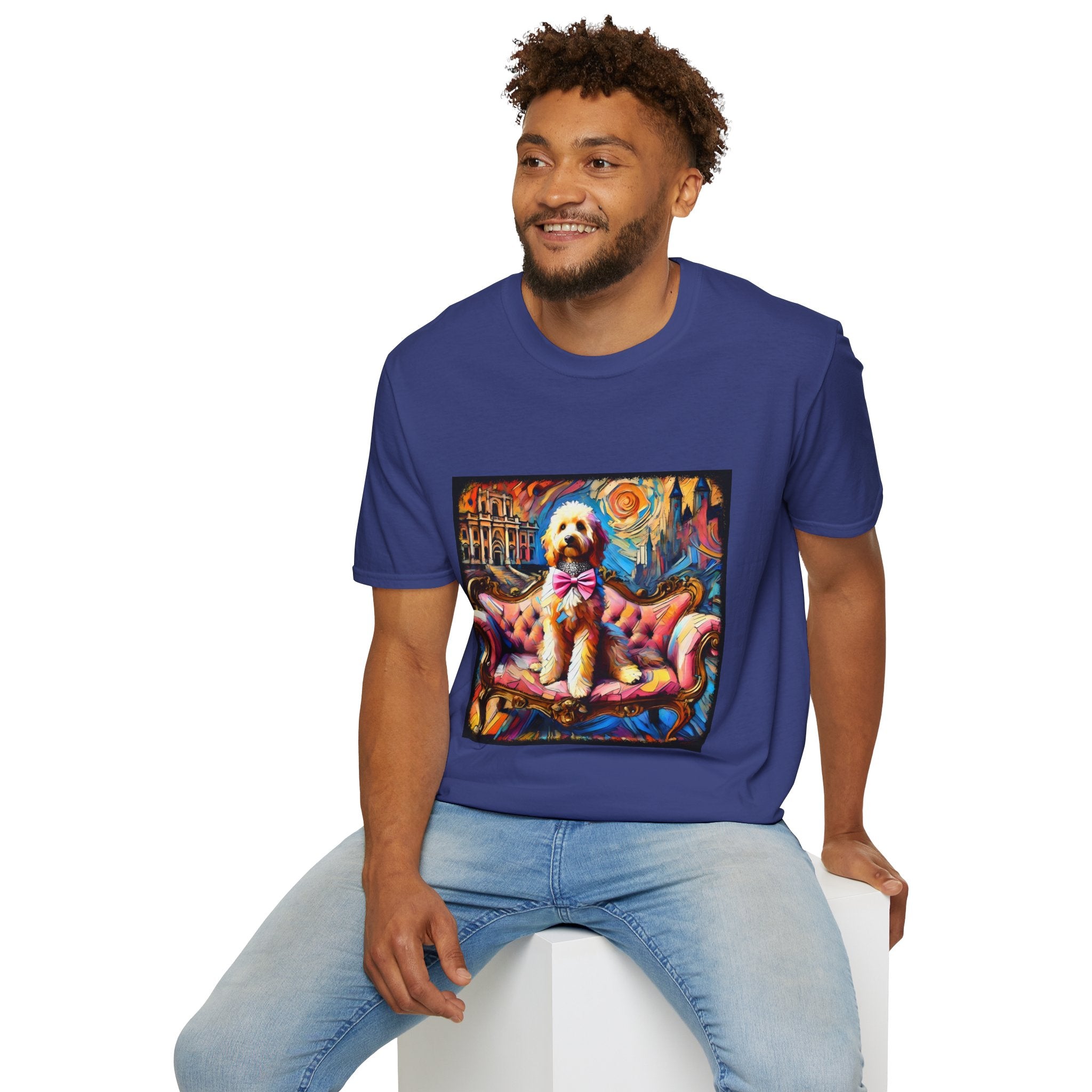 Goldendoodle Diamond Princess Classic | Unisex Dog T-Shirt