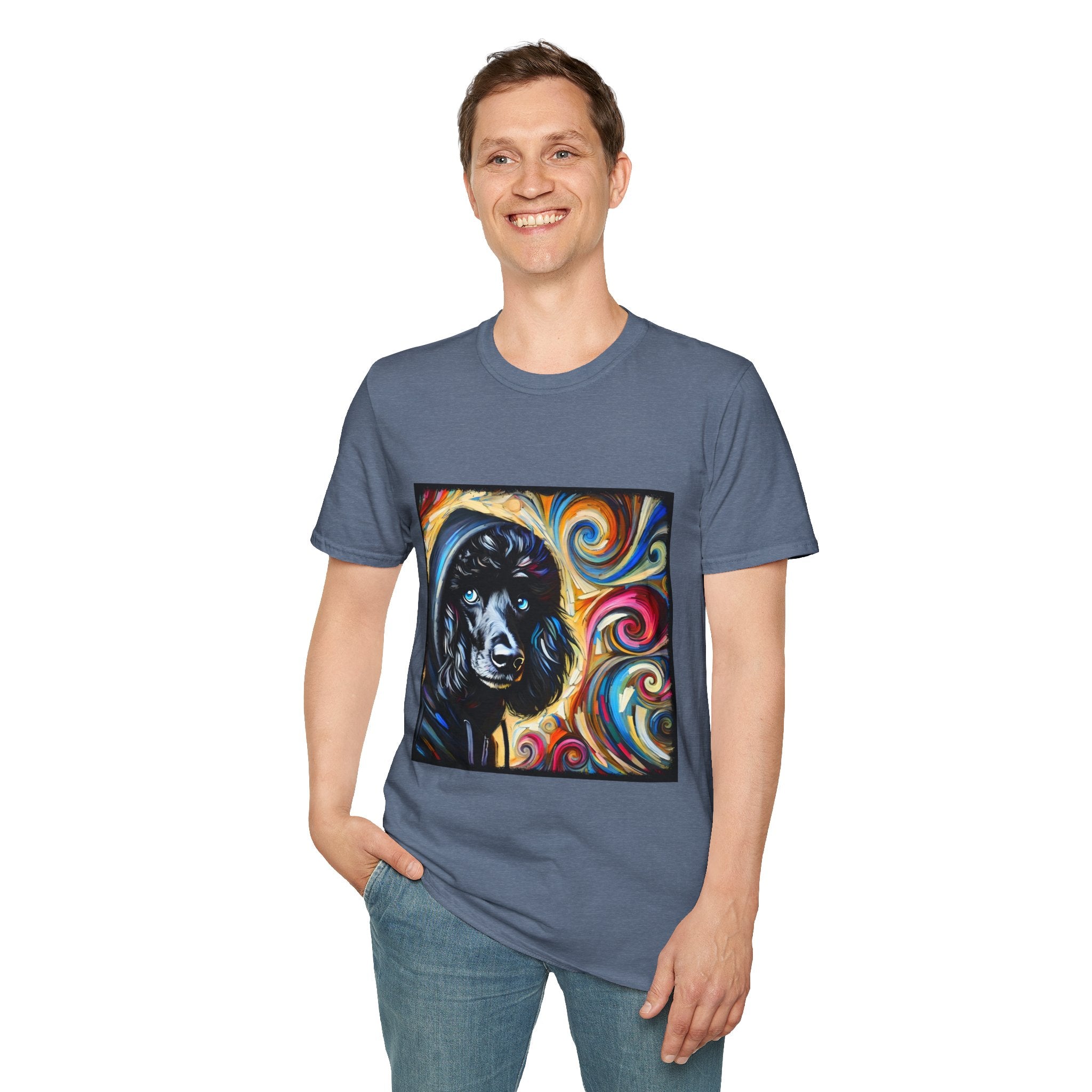 Poodle Hoodie Swirl II | Unisex Dog T-Shirt