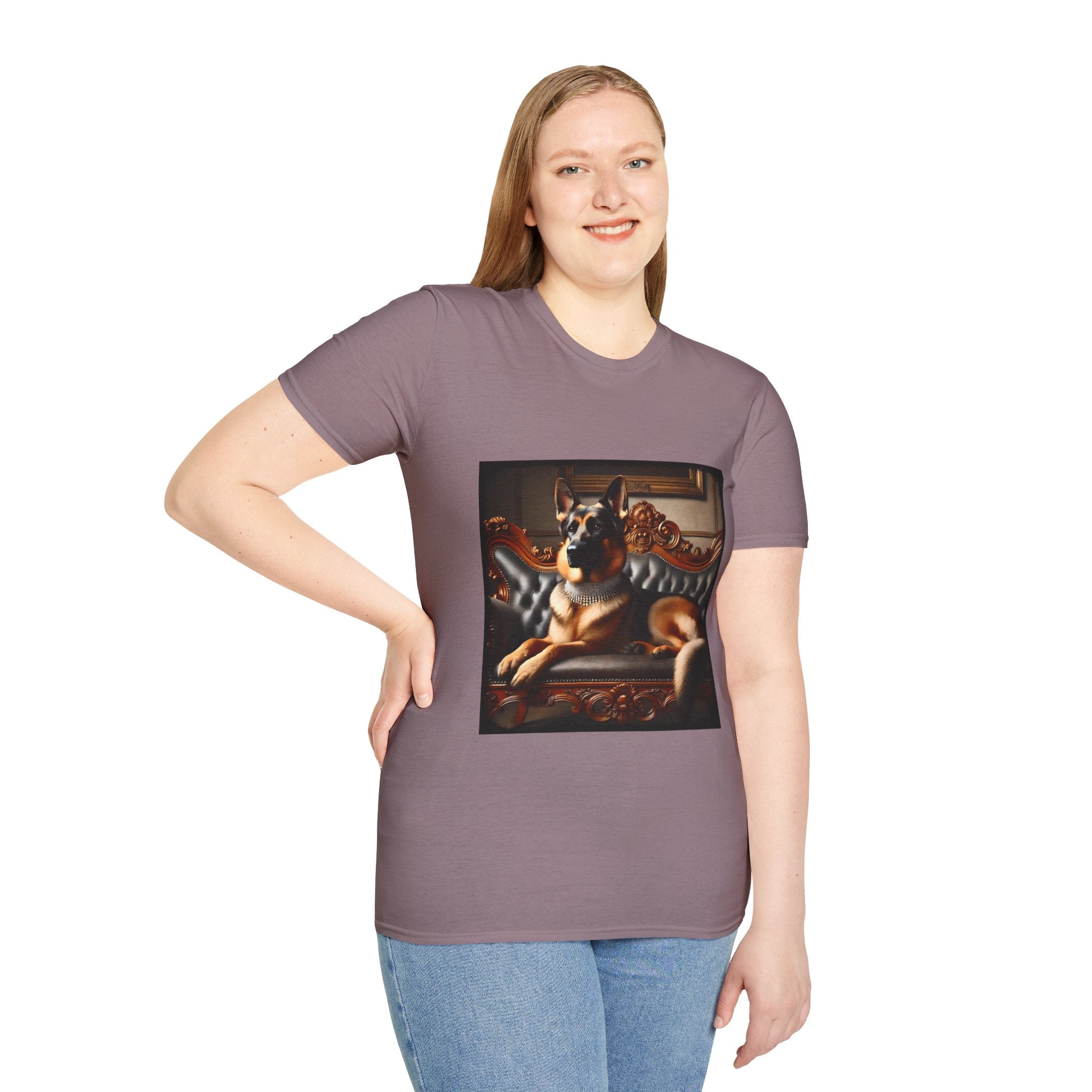 German Shepherd Posh Princess | Unisex Dog T-Shirt