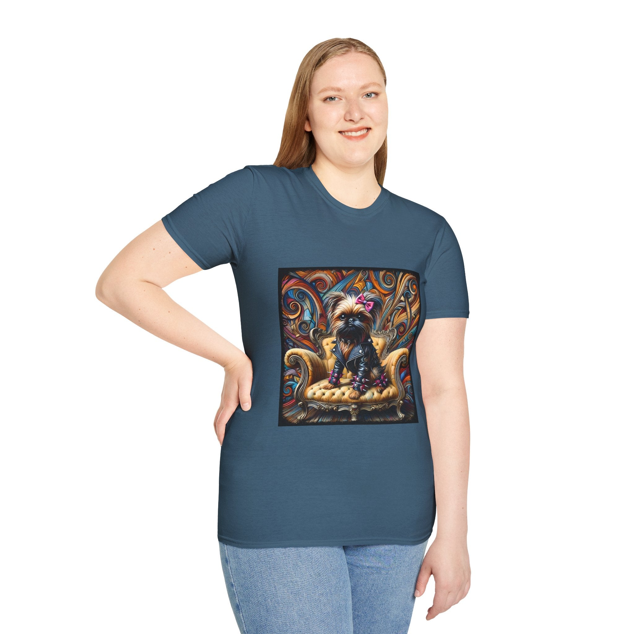 Brussels Griffon Bold Rocker | Unisex Dog T-Shirt