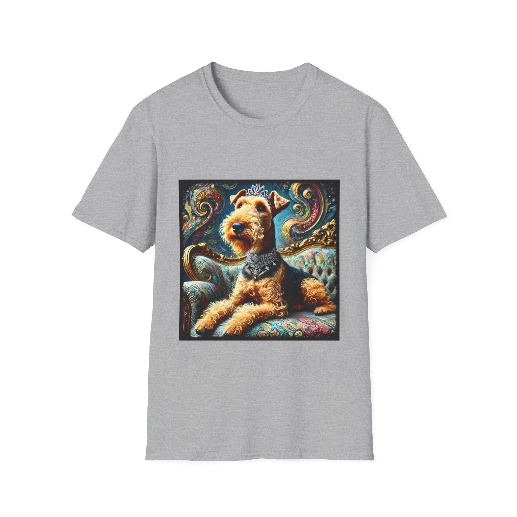 Airedale Terrier Shirt | Ethereal Swirl Dog Lover Tee