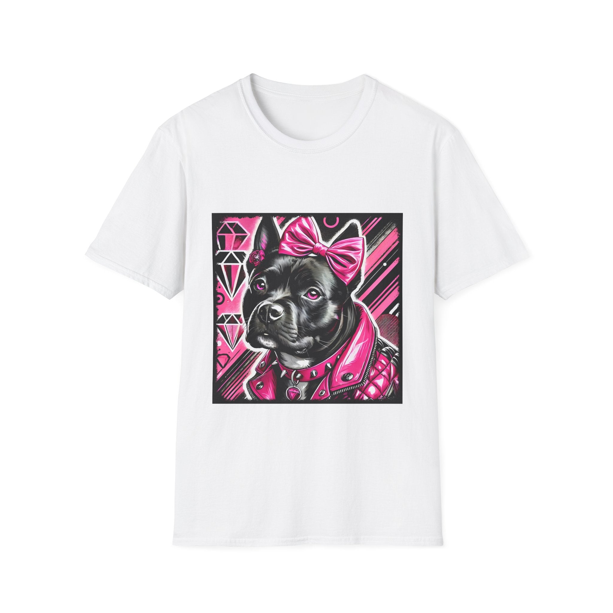 American Pit Bull Terrier Shirt | Pink Princess Bold Dog Lover Tee
