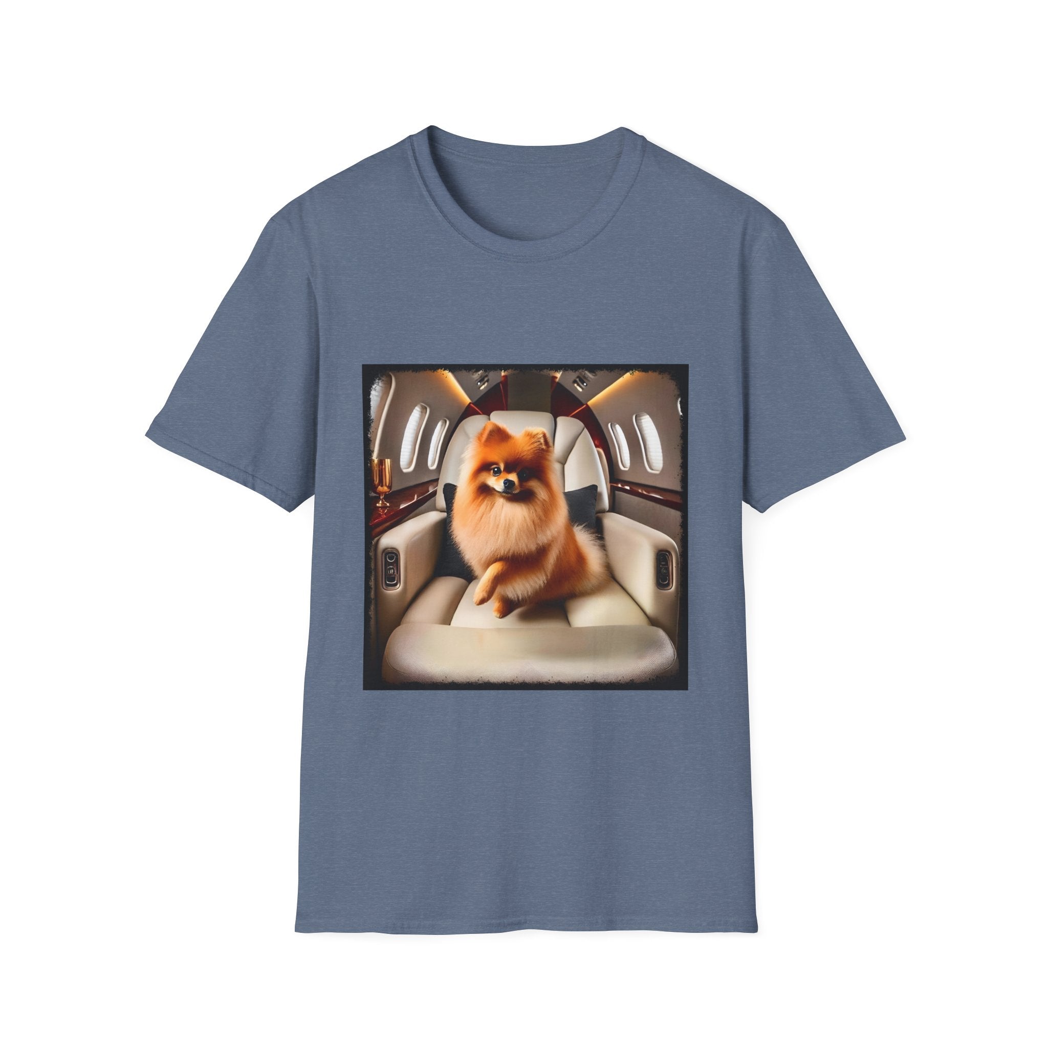 Pomeranian Jet Setter | Unisex Dog T-Shirt