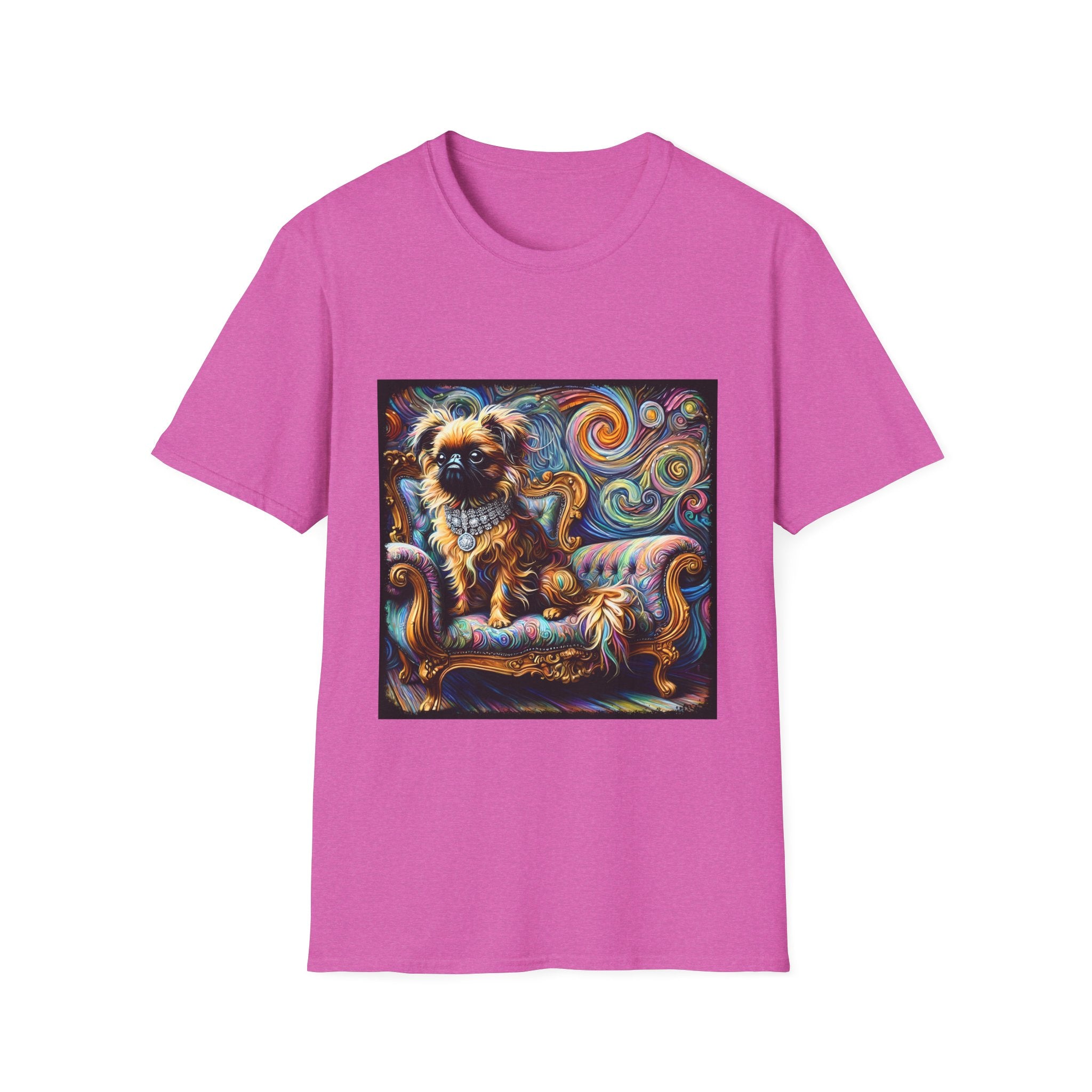 Brussels Griffon Diamond Swirl | Unisex Dog T-Shirt