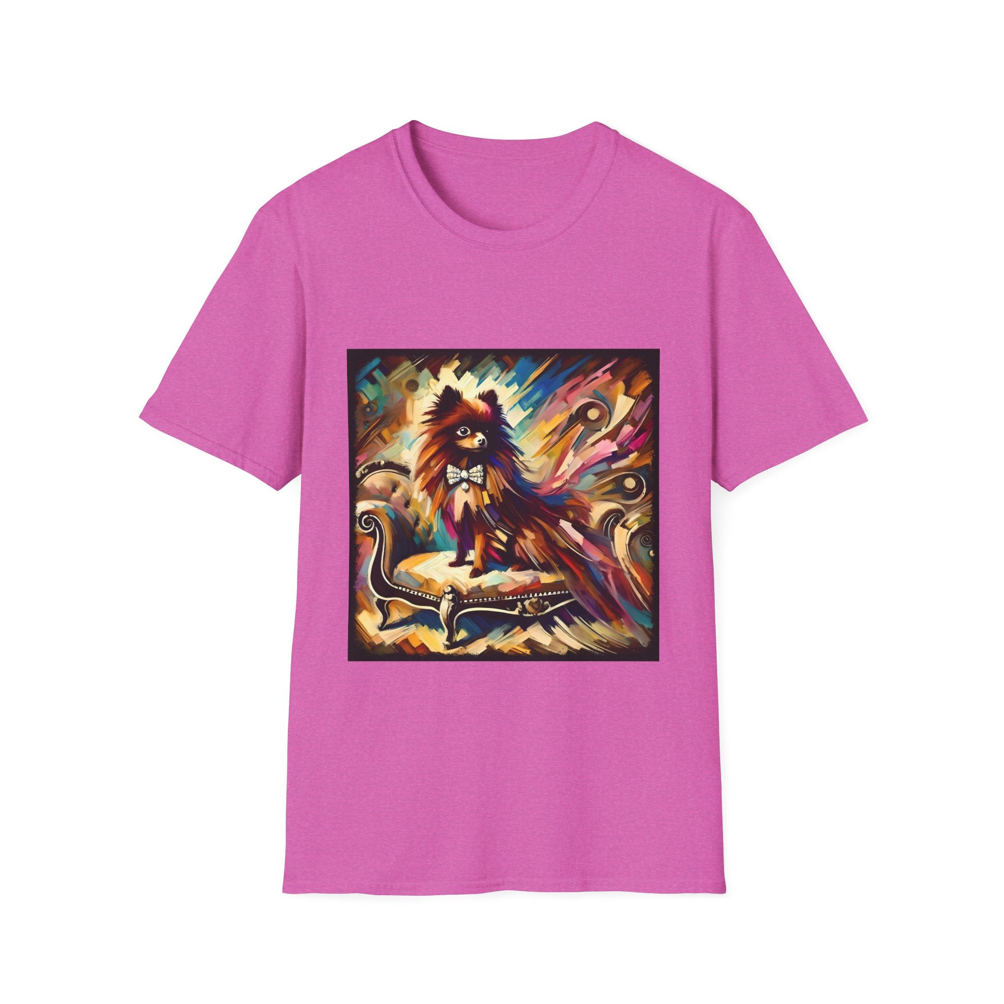 Pomeranian Bold Swirl | Unisex Dog T-Shirt