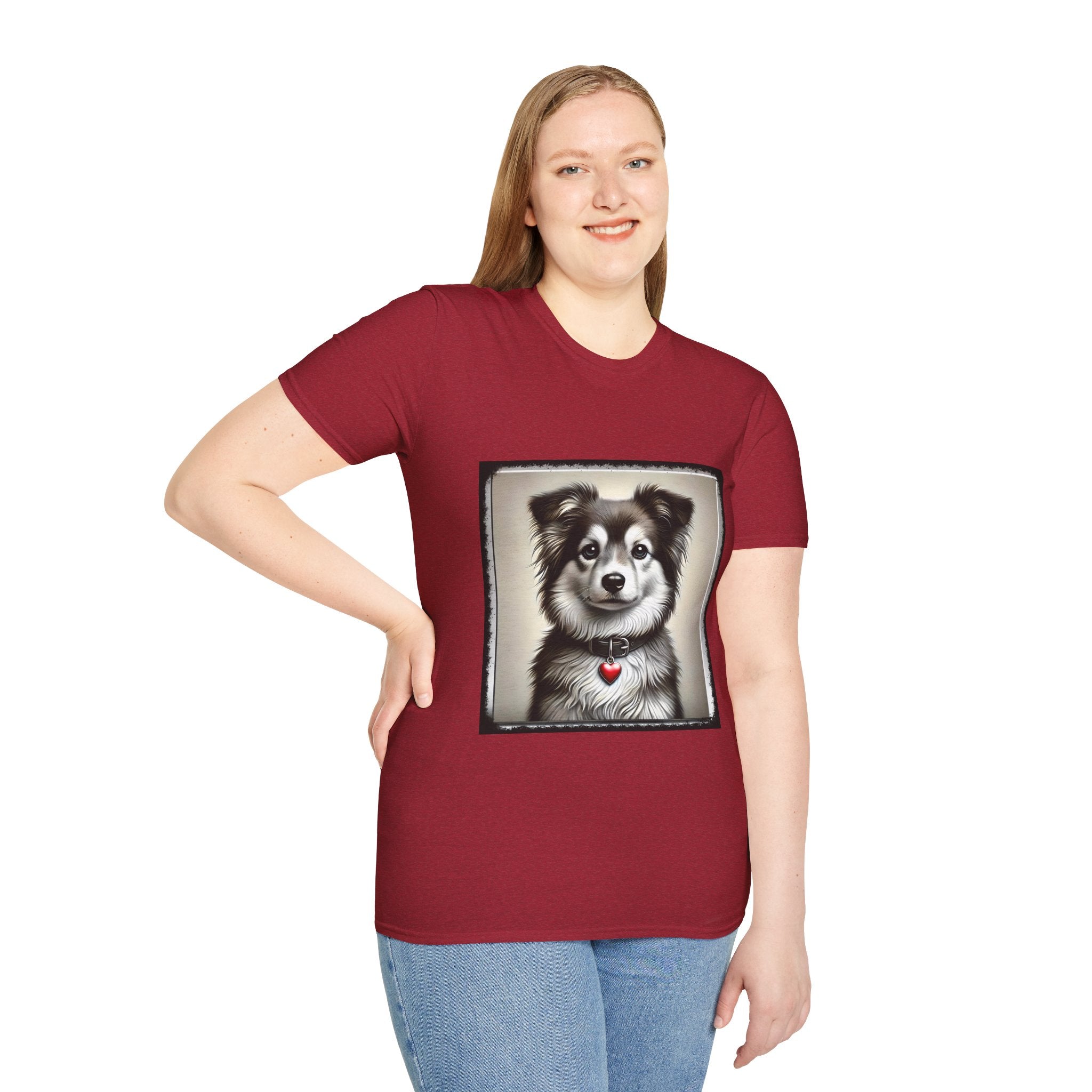 Miniature American Shepherd Heartthrob | Unisex Dog T-Shirt