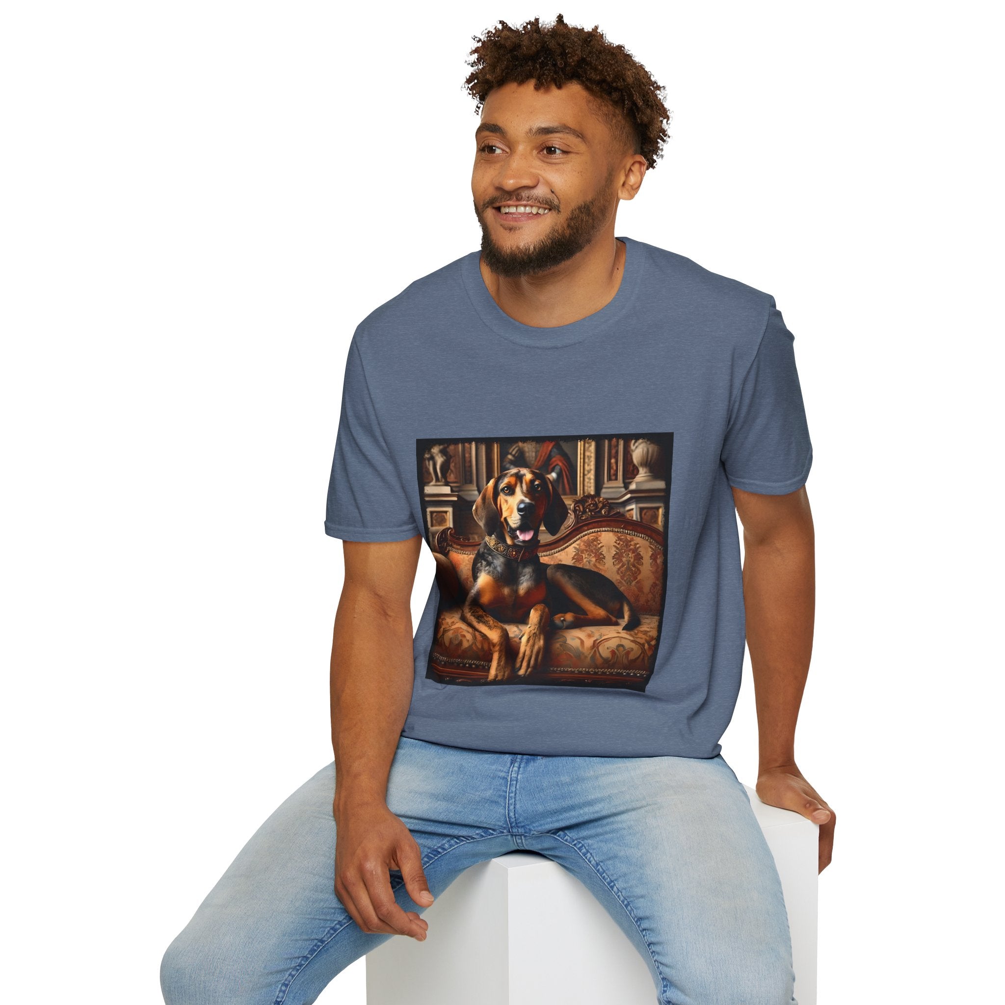 Coonhound Elegant Beau | Unisex Dog T-Shirt