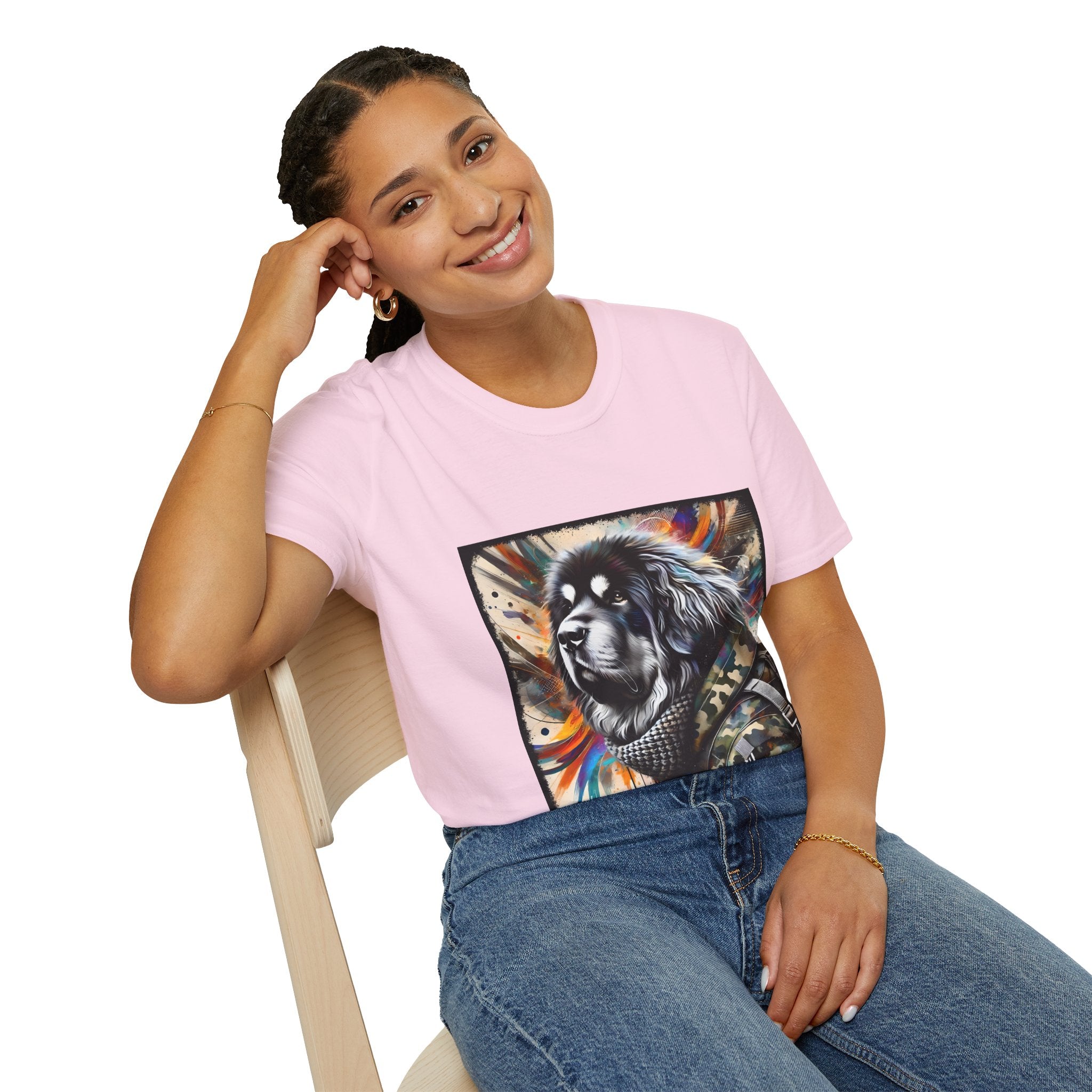 Tibetan Mastiff Bold Armor Classic | Unisex Dog T-Shirt