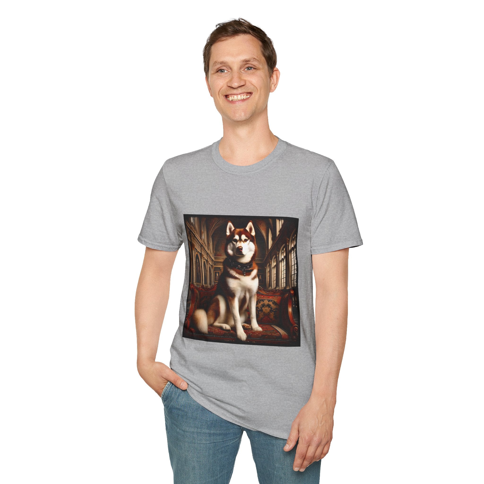 Siberian Husky Red Prince | Unisex Dog T-Shirt