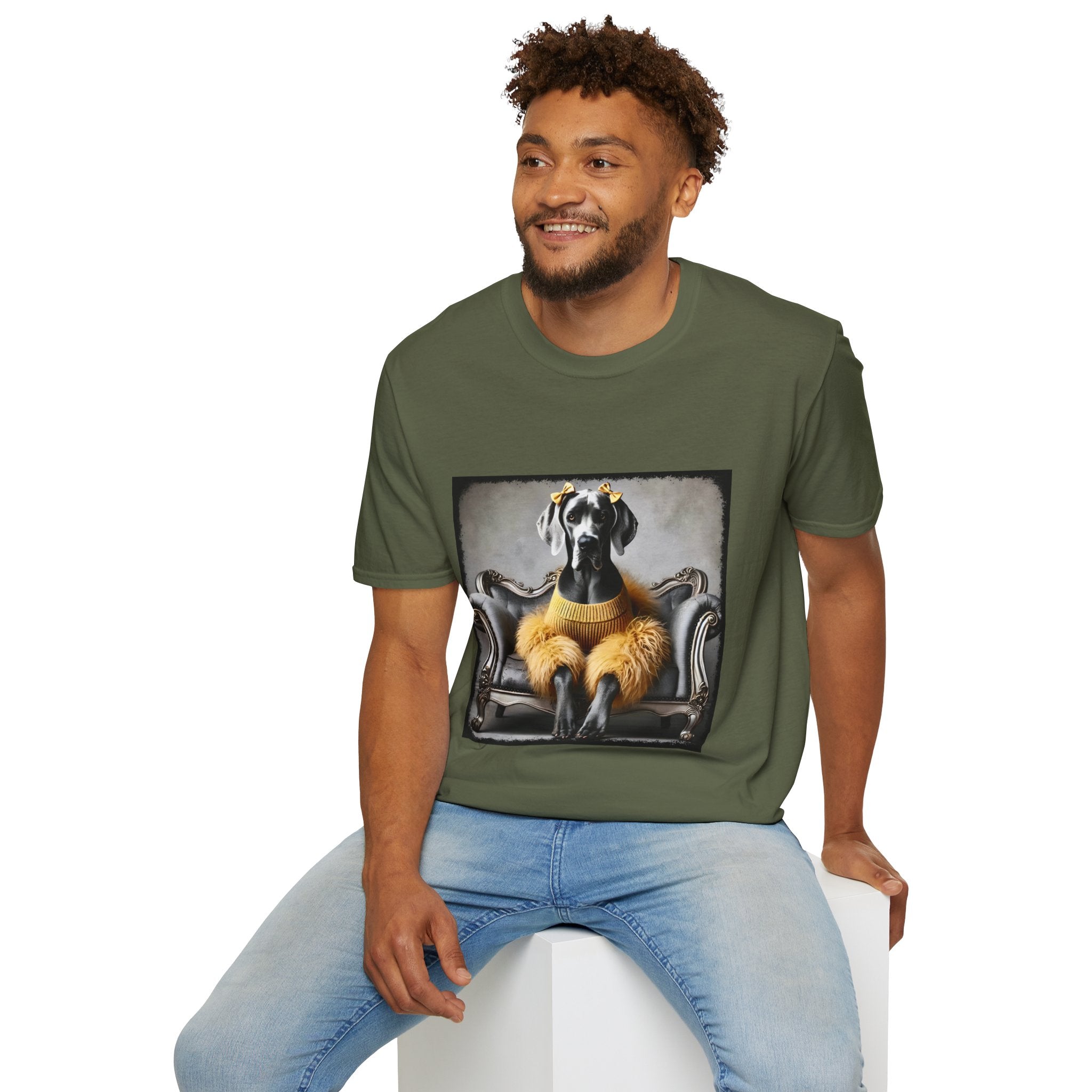 Great Dane Bold Beauty | Unisex Dog T-Shirt