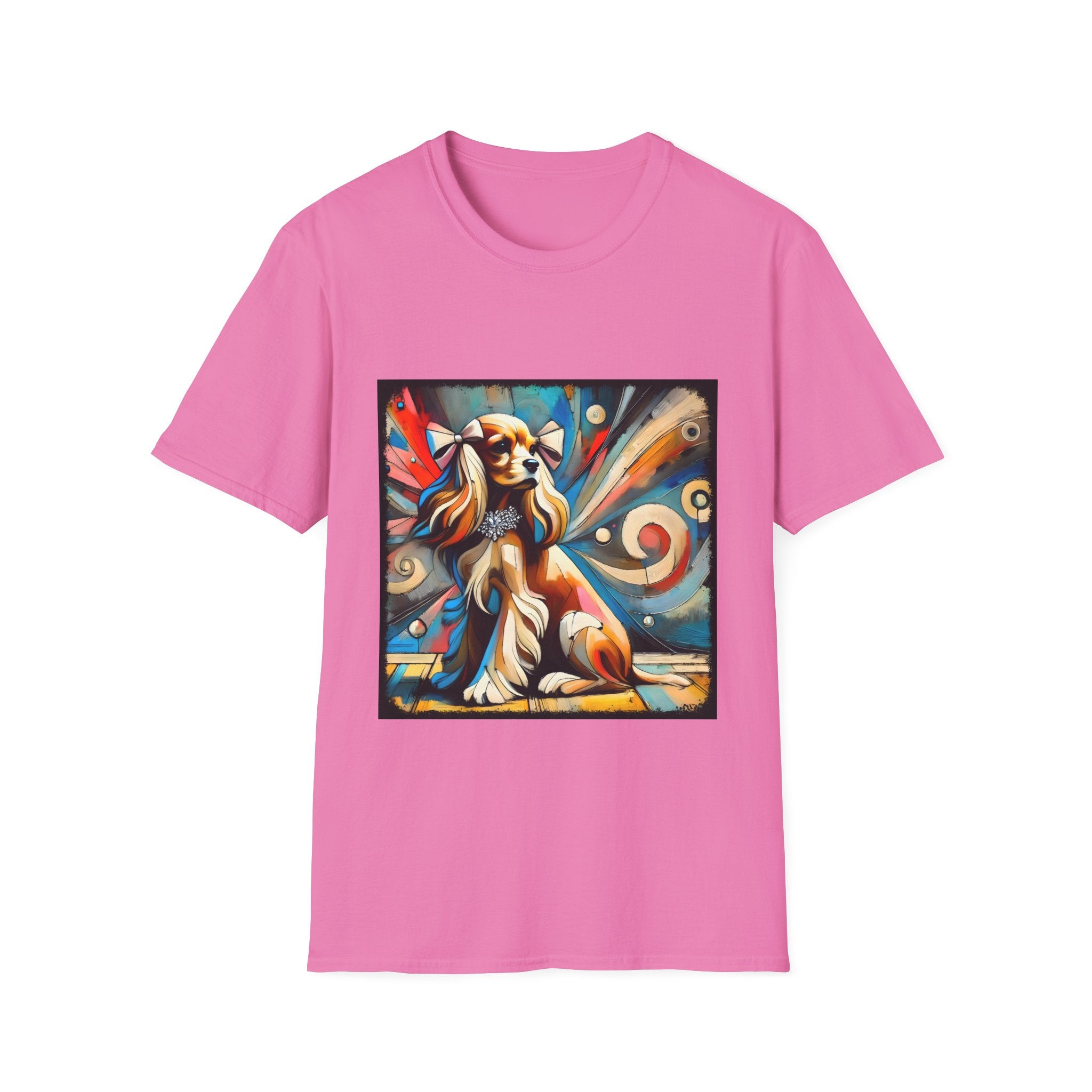 Cocker Spaniel Vivid Swirl | Unisex Dog T-Shirt
