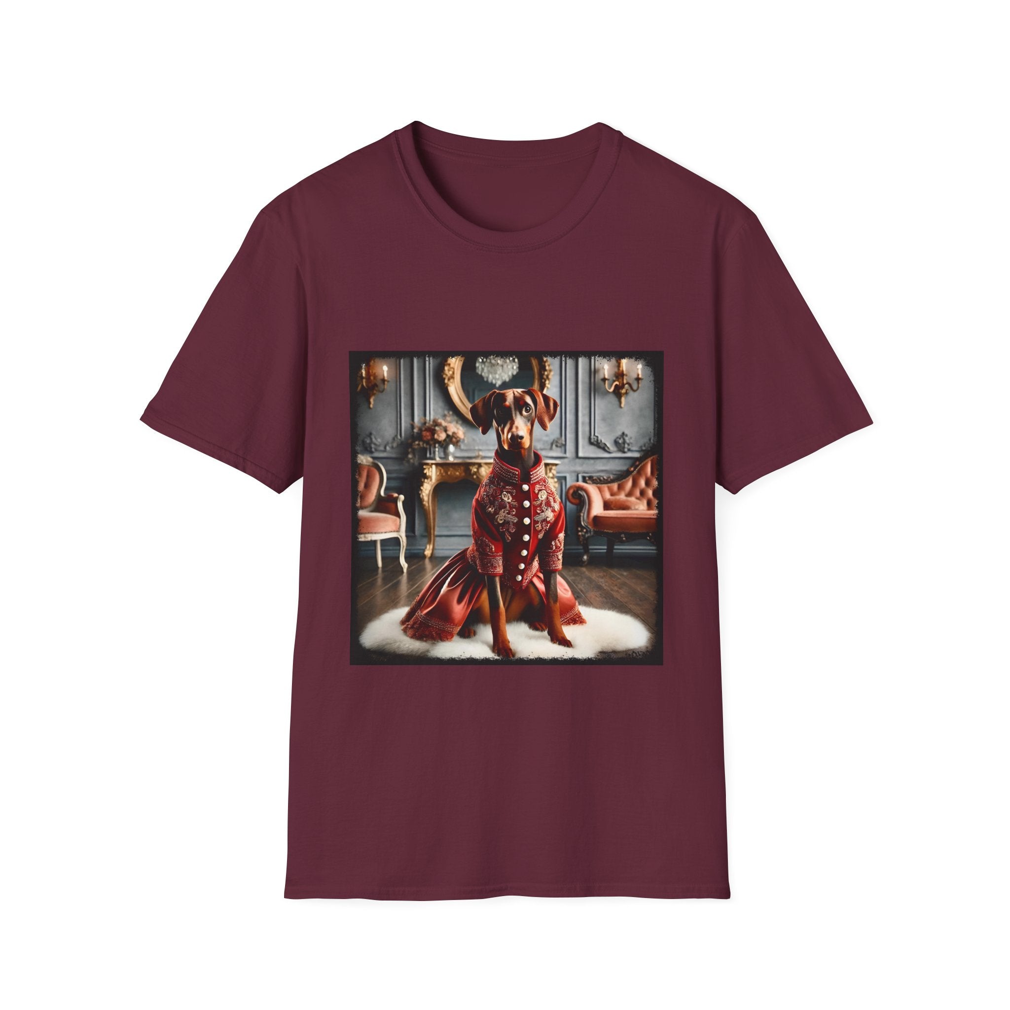 Doberman Pinscher Velvet Vixen | Unisex Dog T-Shirt