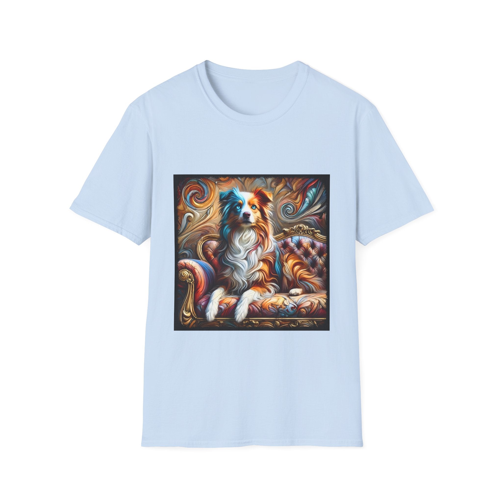 Miniature American Shepherd Bold Swirl |  Unisex Dog T-Shirt