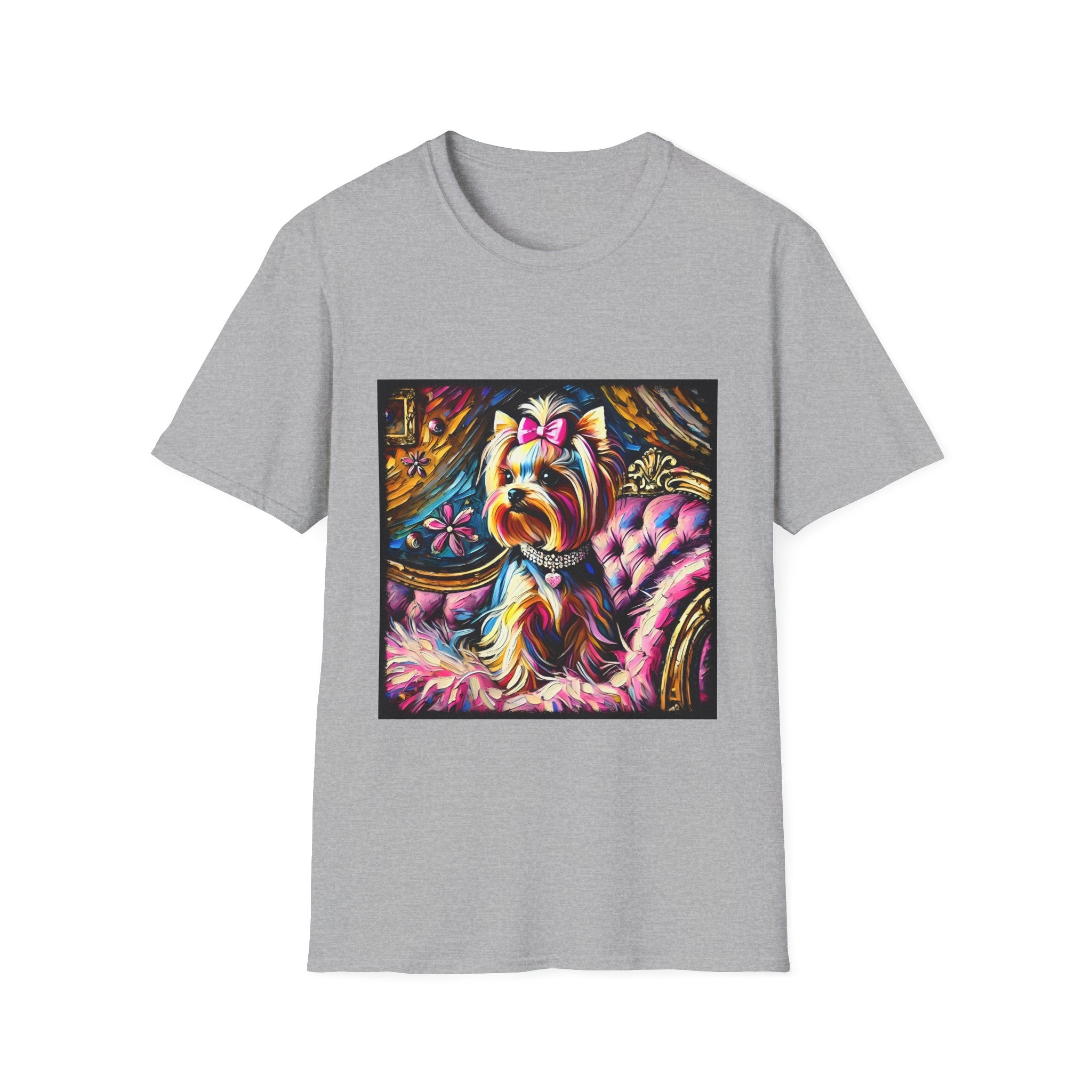 Yorkshire Terrier Pink Classic | Unisex Dog T-Shirt