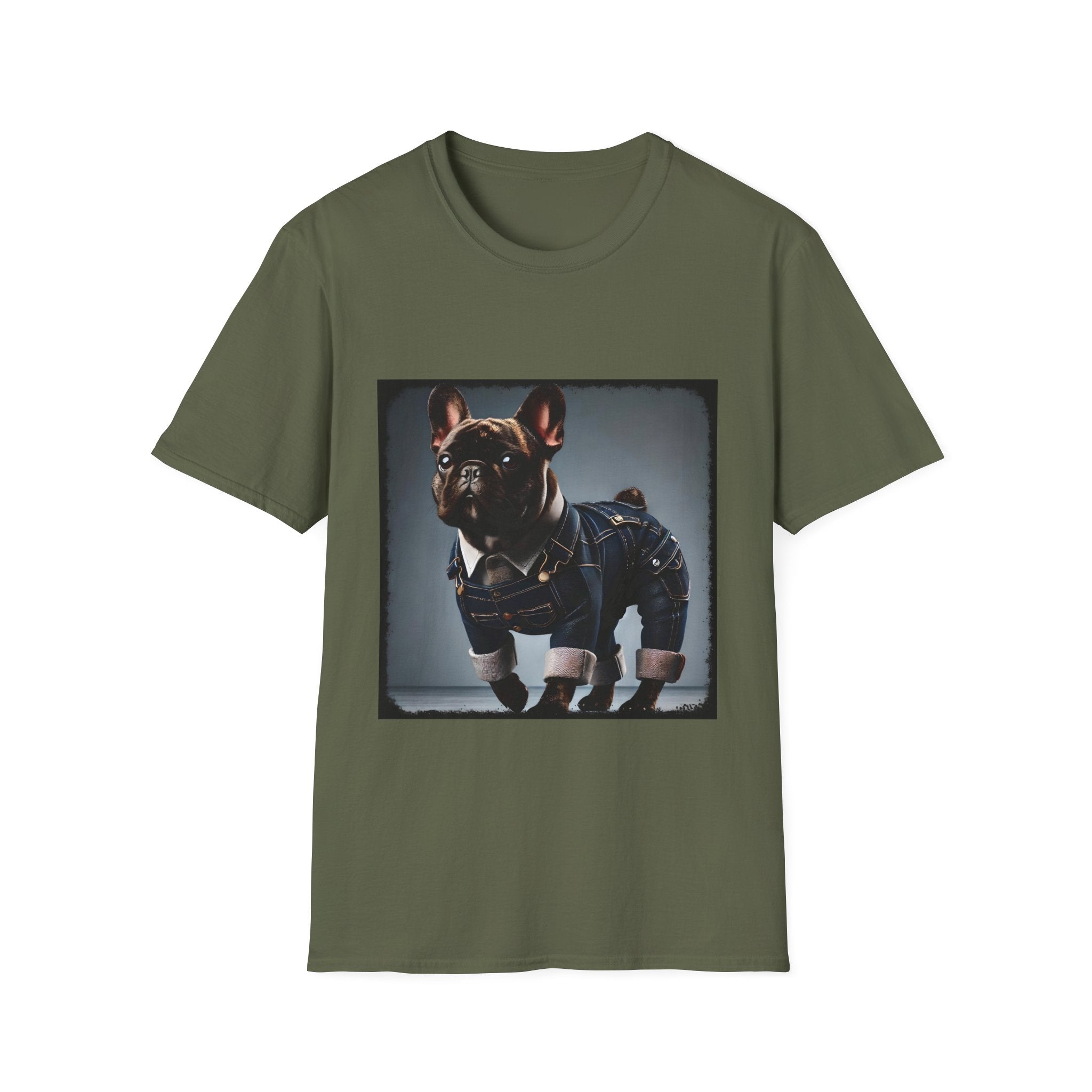 French Bulldog Shirt | Denim Dream Dog Lover Tee