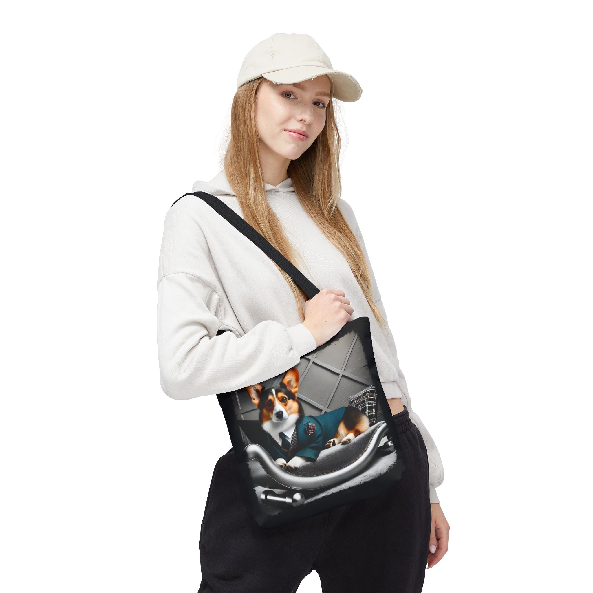 Pembroke Welsh Corgi Tote Bag | Chic Chap Dog Lover Gift
